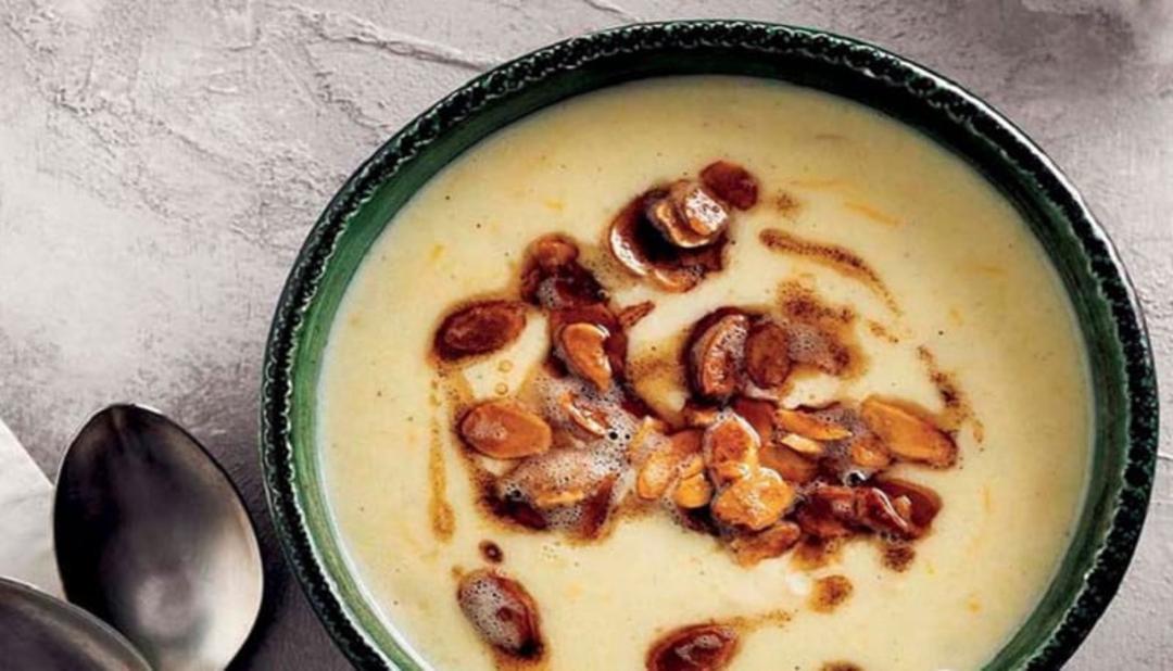 طرز تهیه سوپ بادام