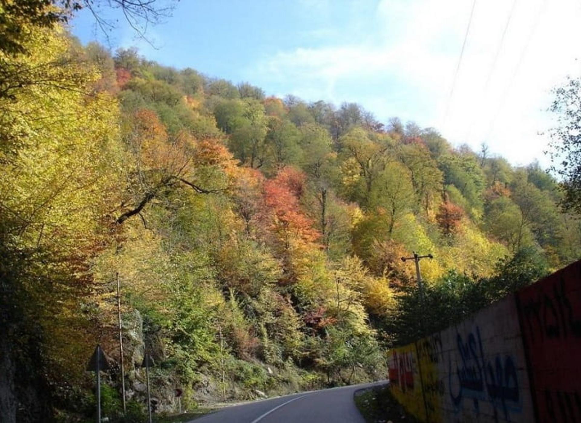 پاییز در روستای زیارت