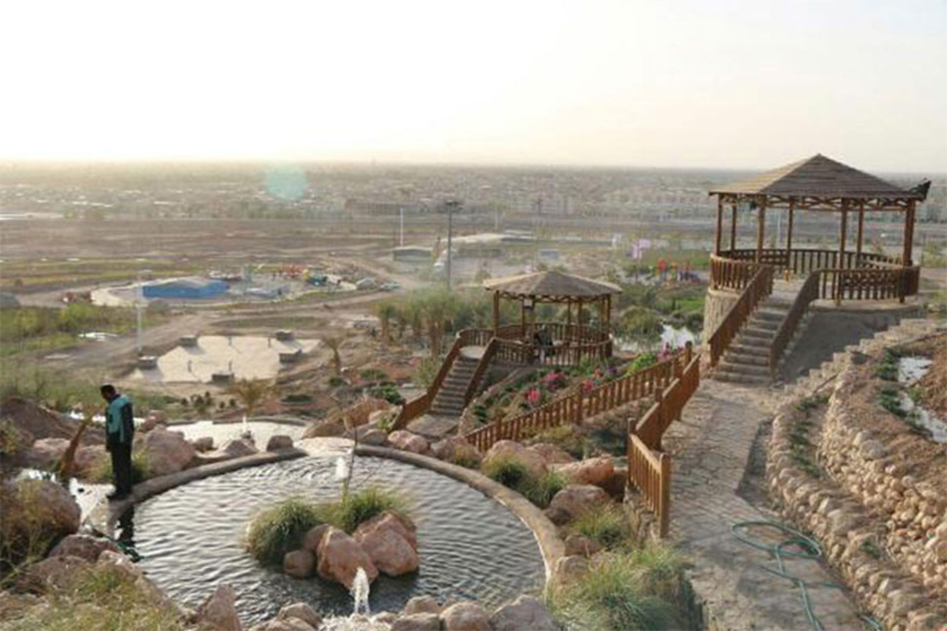 پارک آبشار بافق