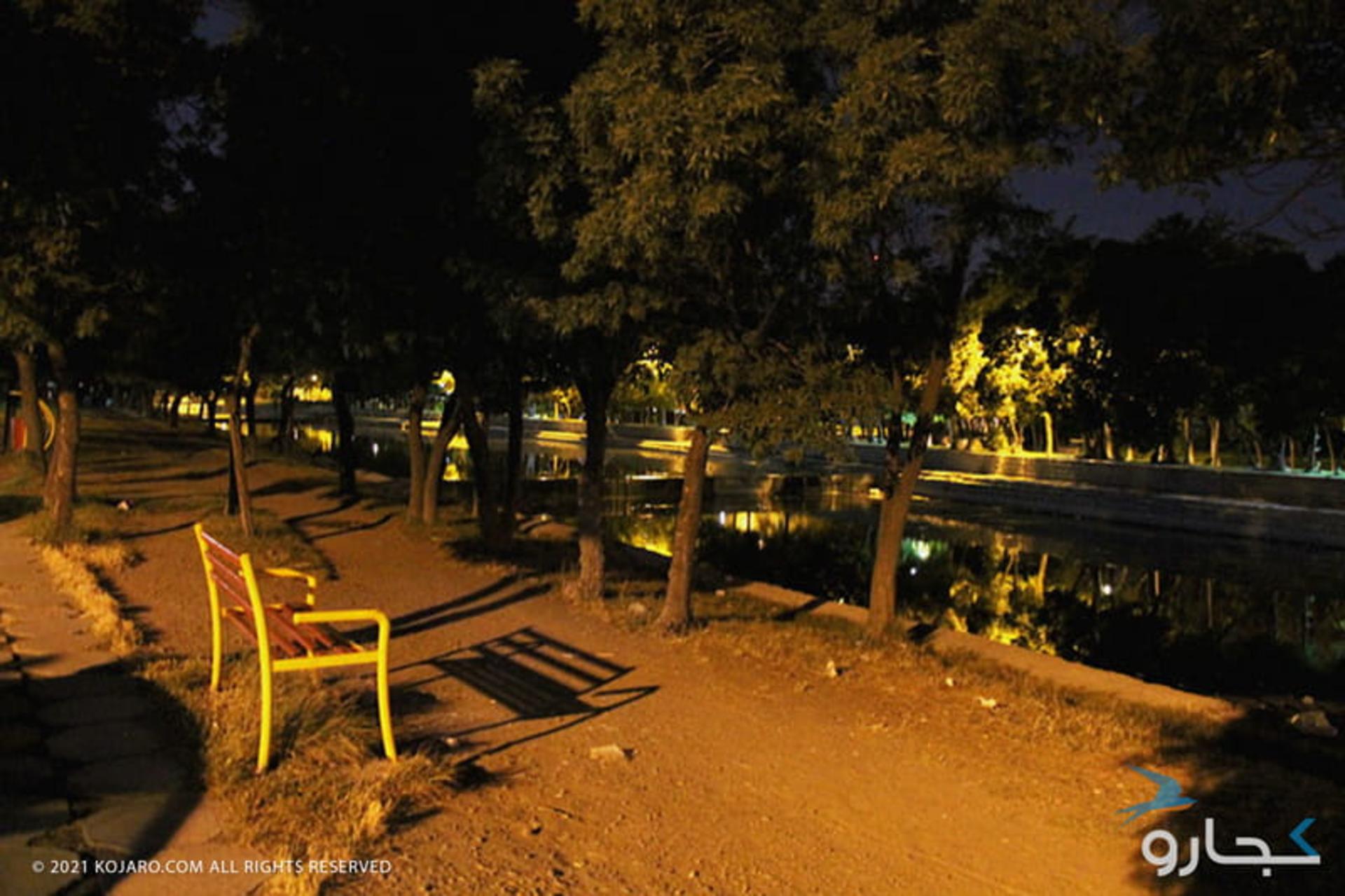 نیمکت و رودخانه بالیقلی