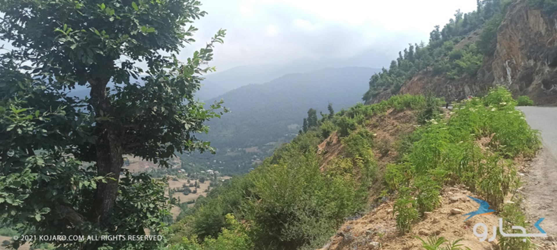نمایی از روستا پلنگ‌دره