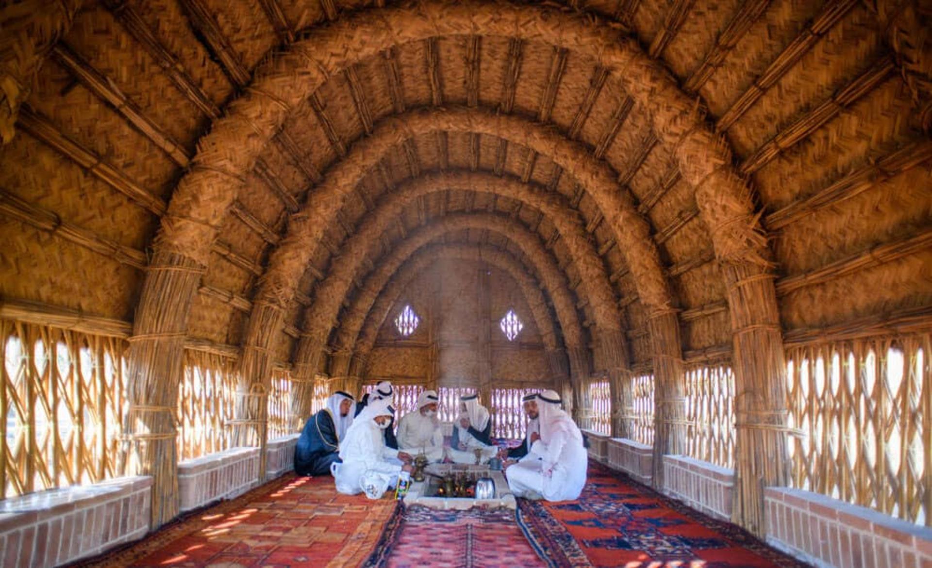 مضیف در پارک ملی ایران کوچک