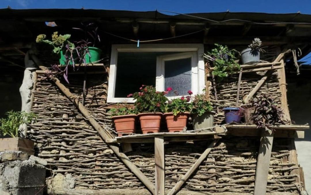 خانه های روستای زیارت