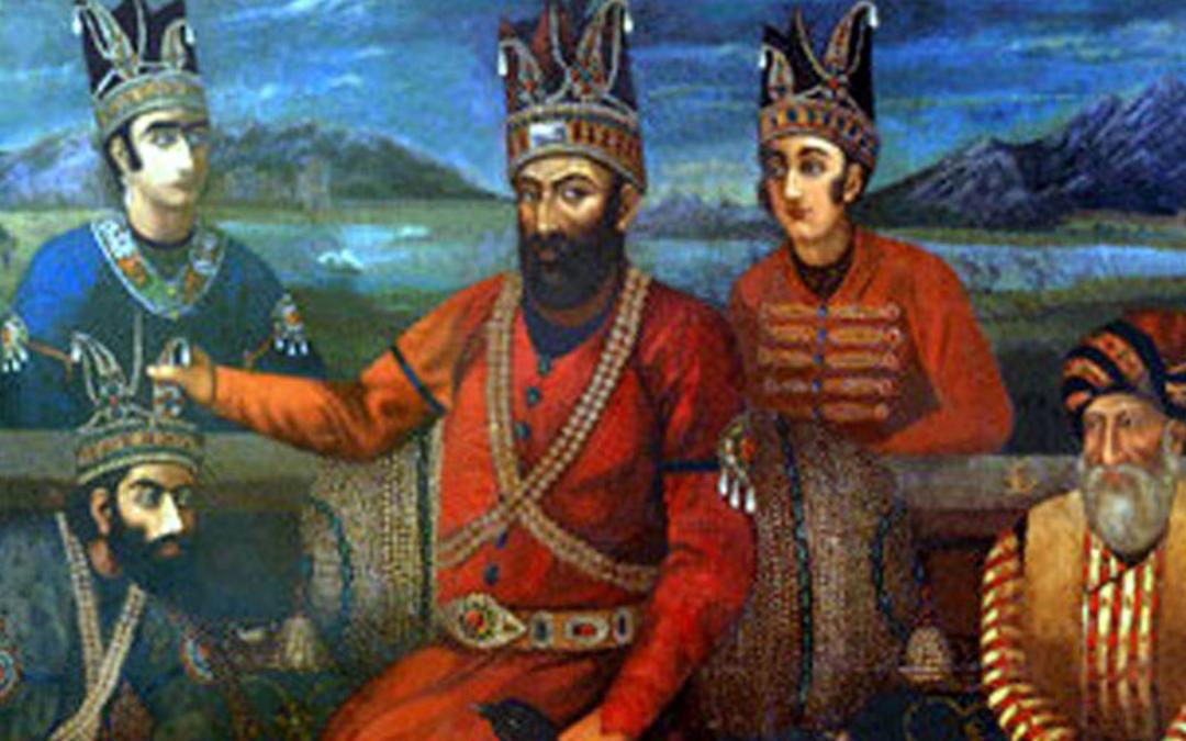 نقاشی نادرشاه افشار و سربازان