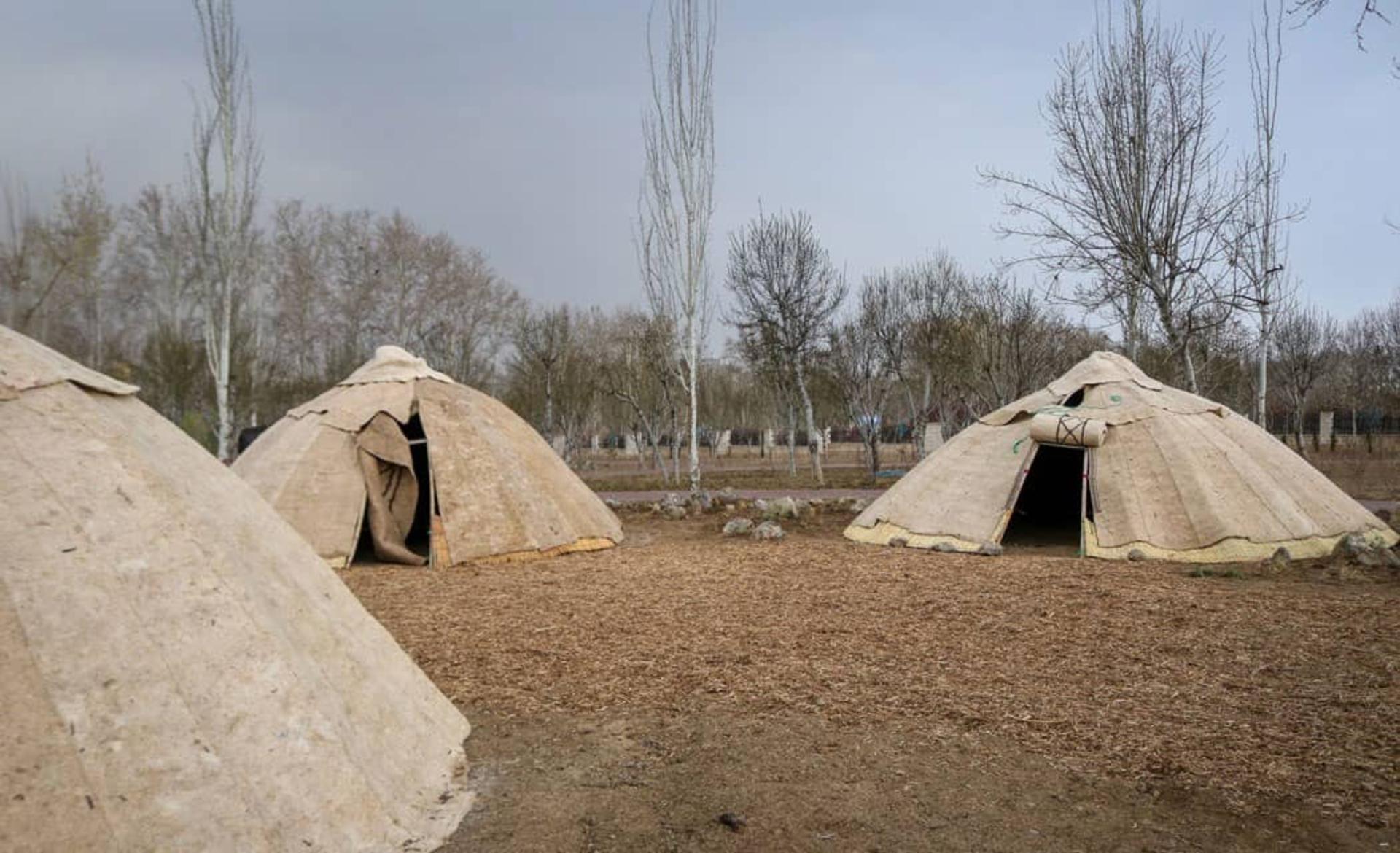 خانه های روستایی در پارک ملی ایران کوچک