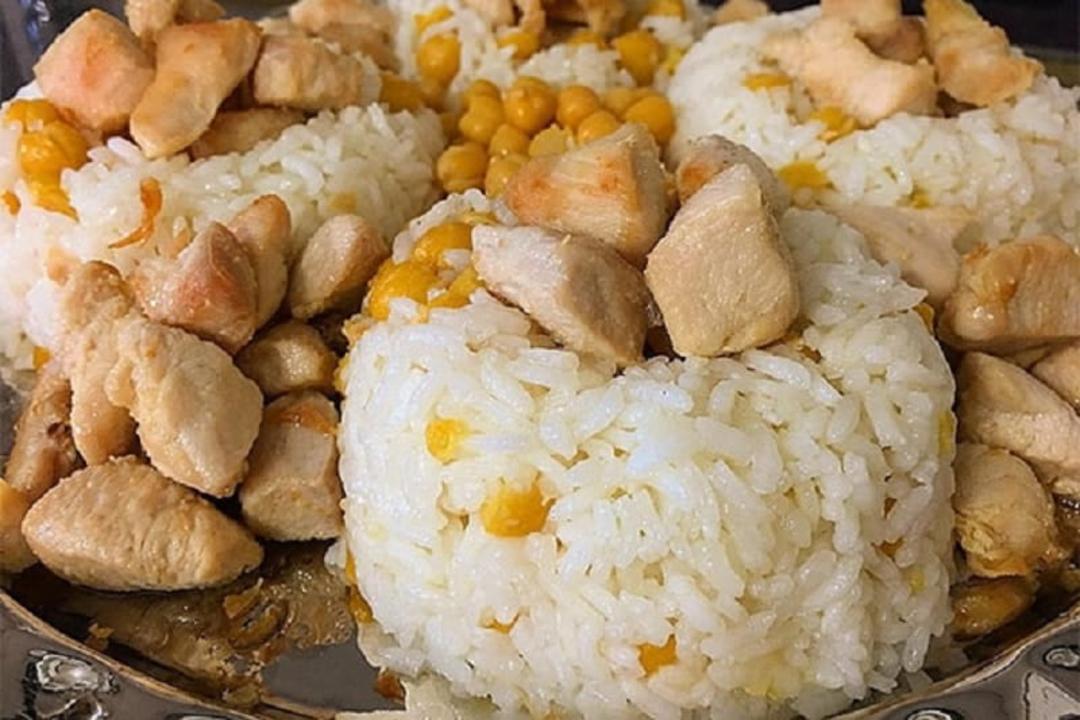 طرز تهیه نخود پلو