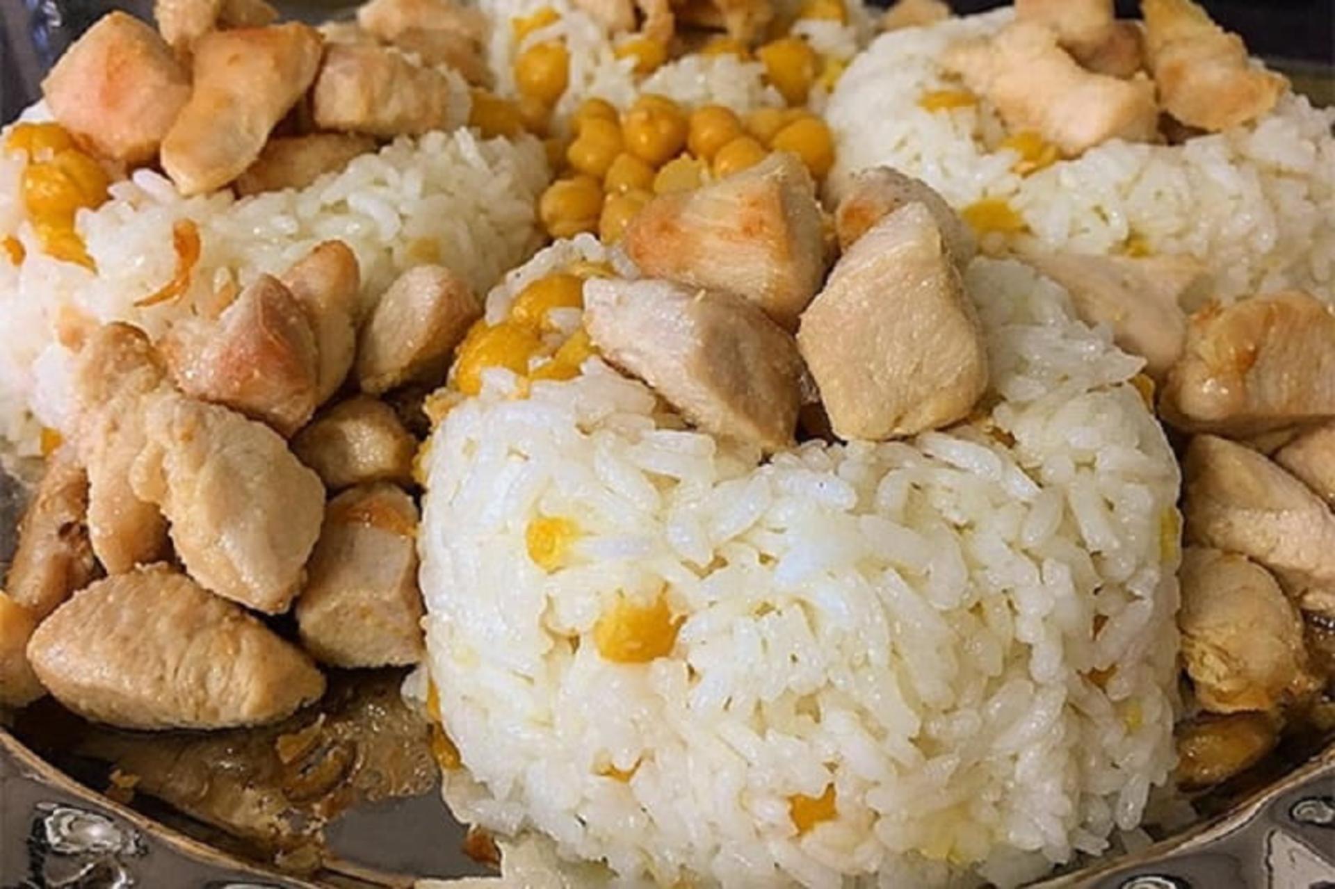 طرز تهیه نخود پلو