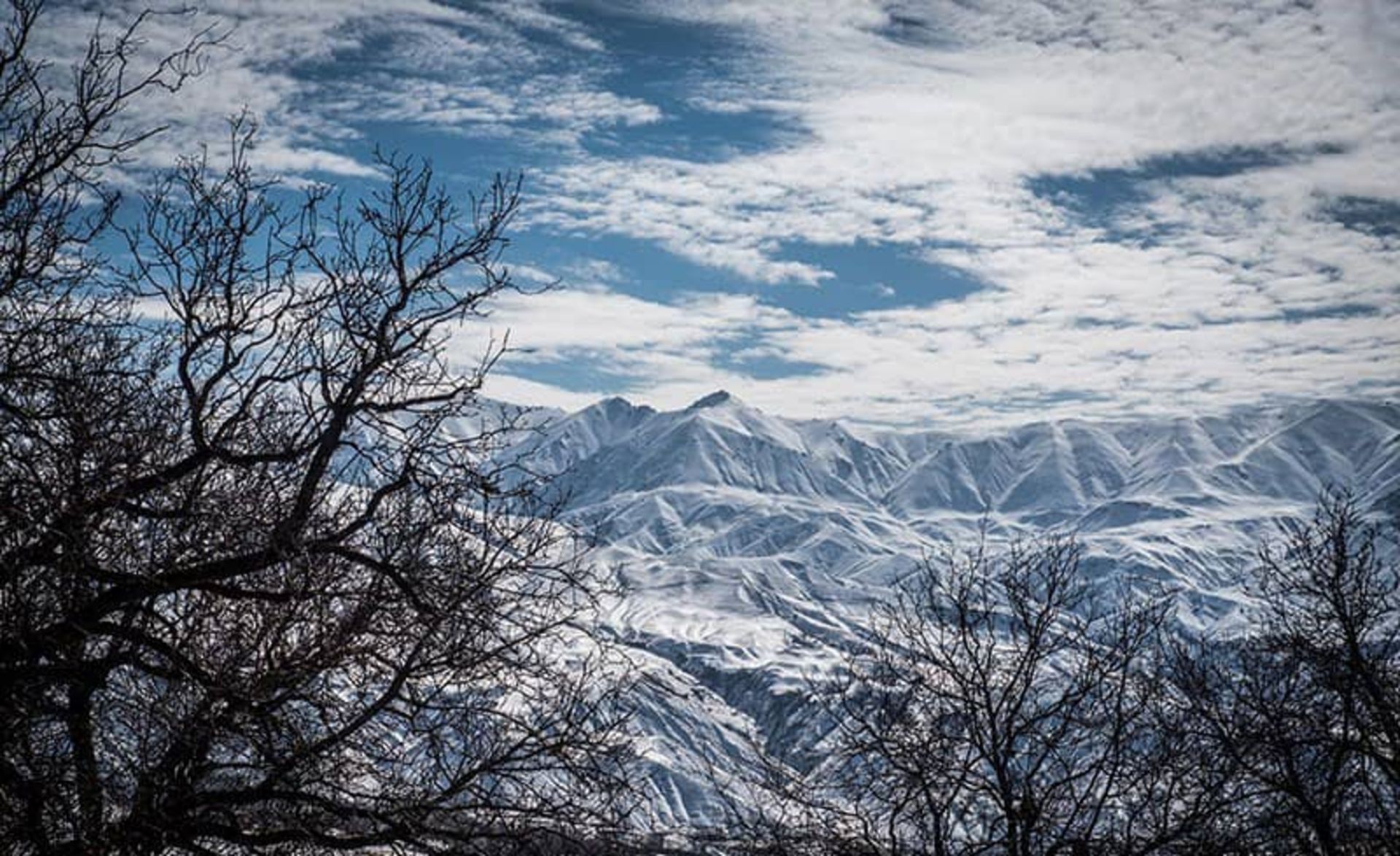 روستای کرکبود در زمستان