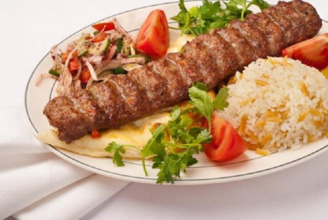 سرو اورفا کباب با برنج