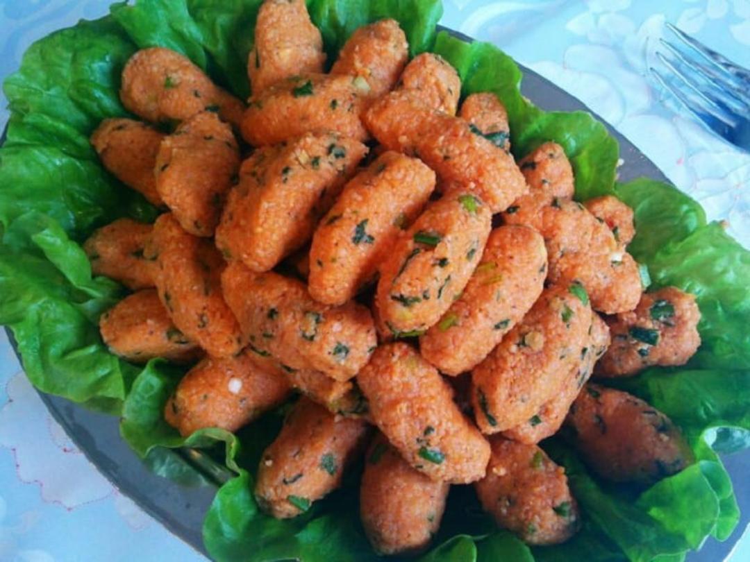 کوفته دال عدس و بلغور