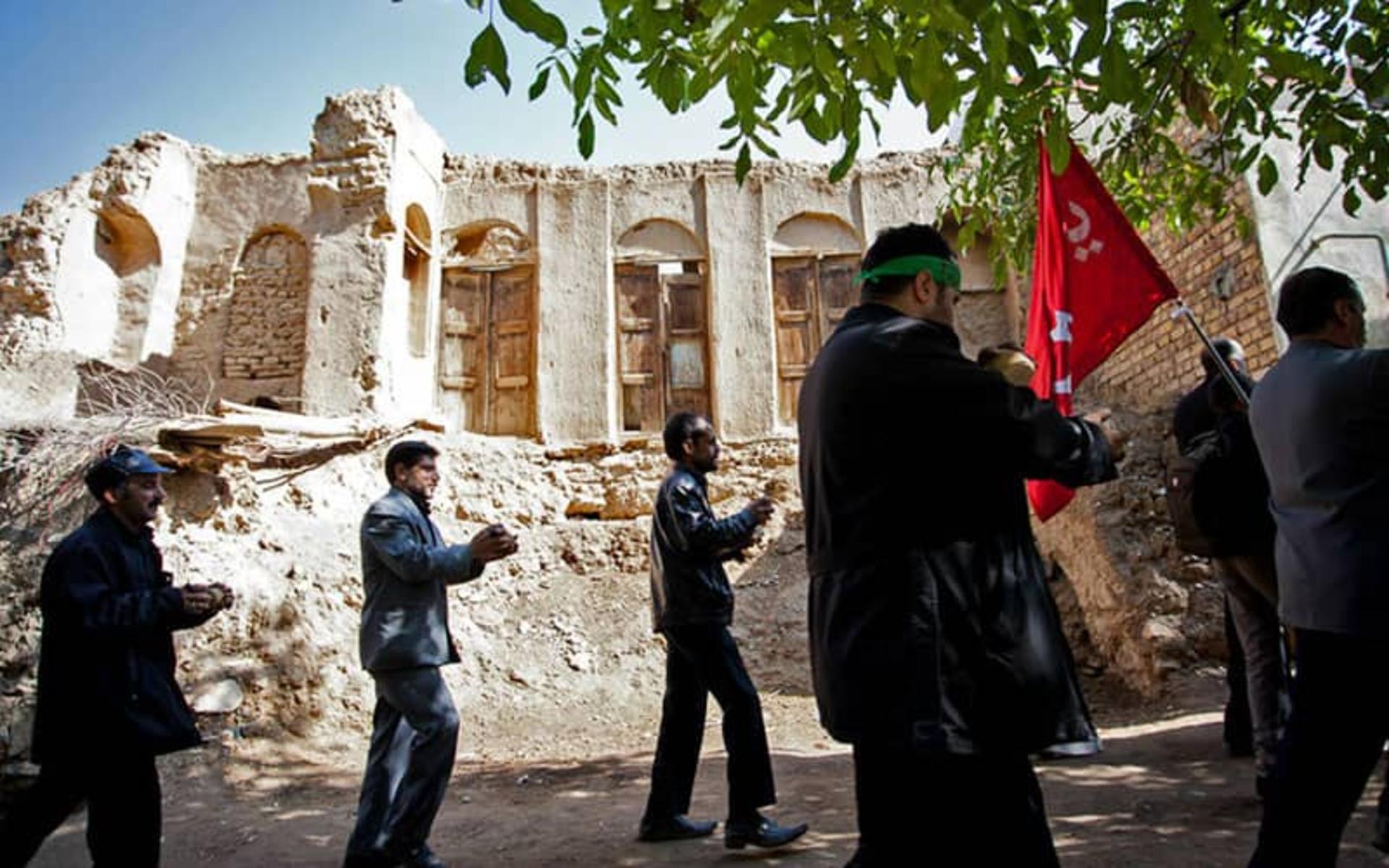 عزاداری محرم در کوچه های روستا