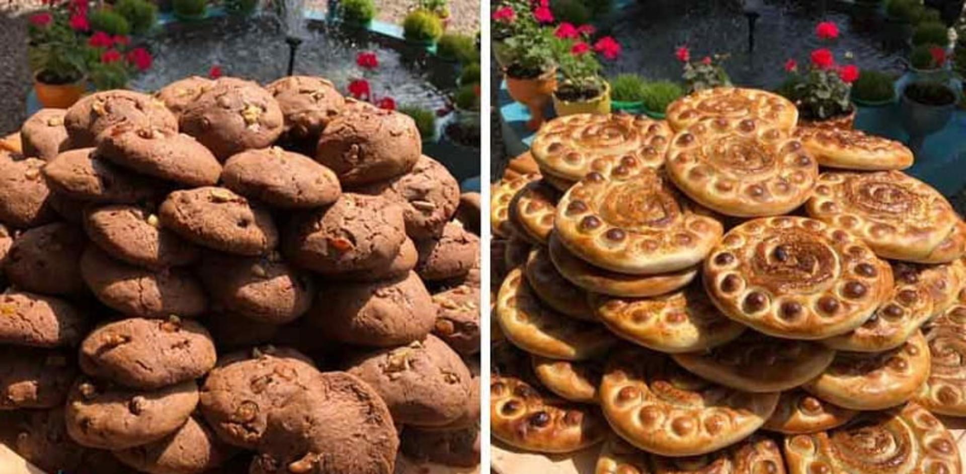 کوکی و کلوچه در اقامتگاه بومگردی کتام