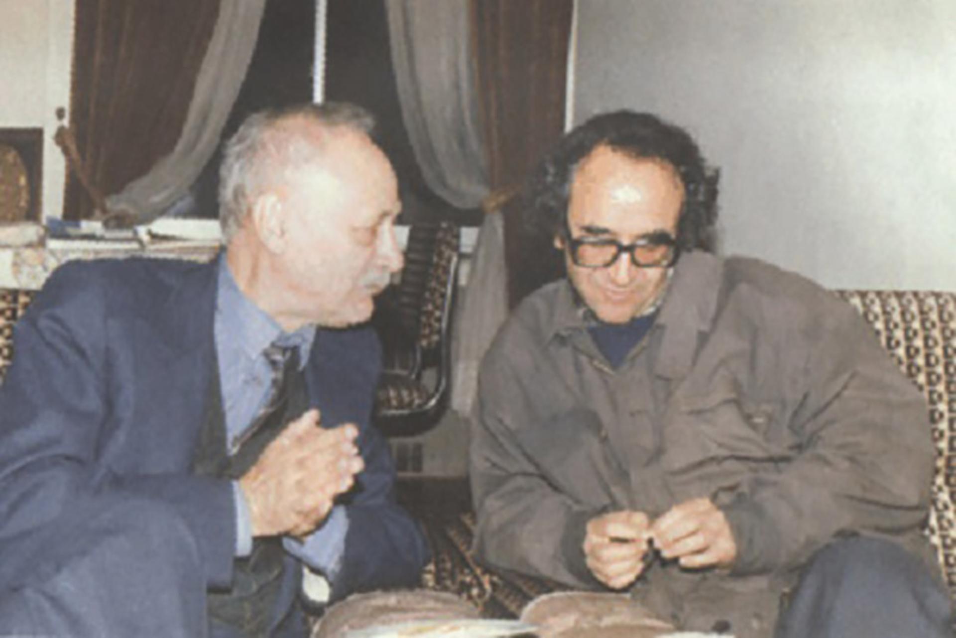 استاد شفیعی کدکنی و دکتر عبدالحسین زرین کوب