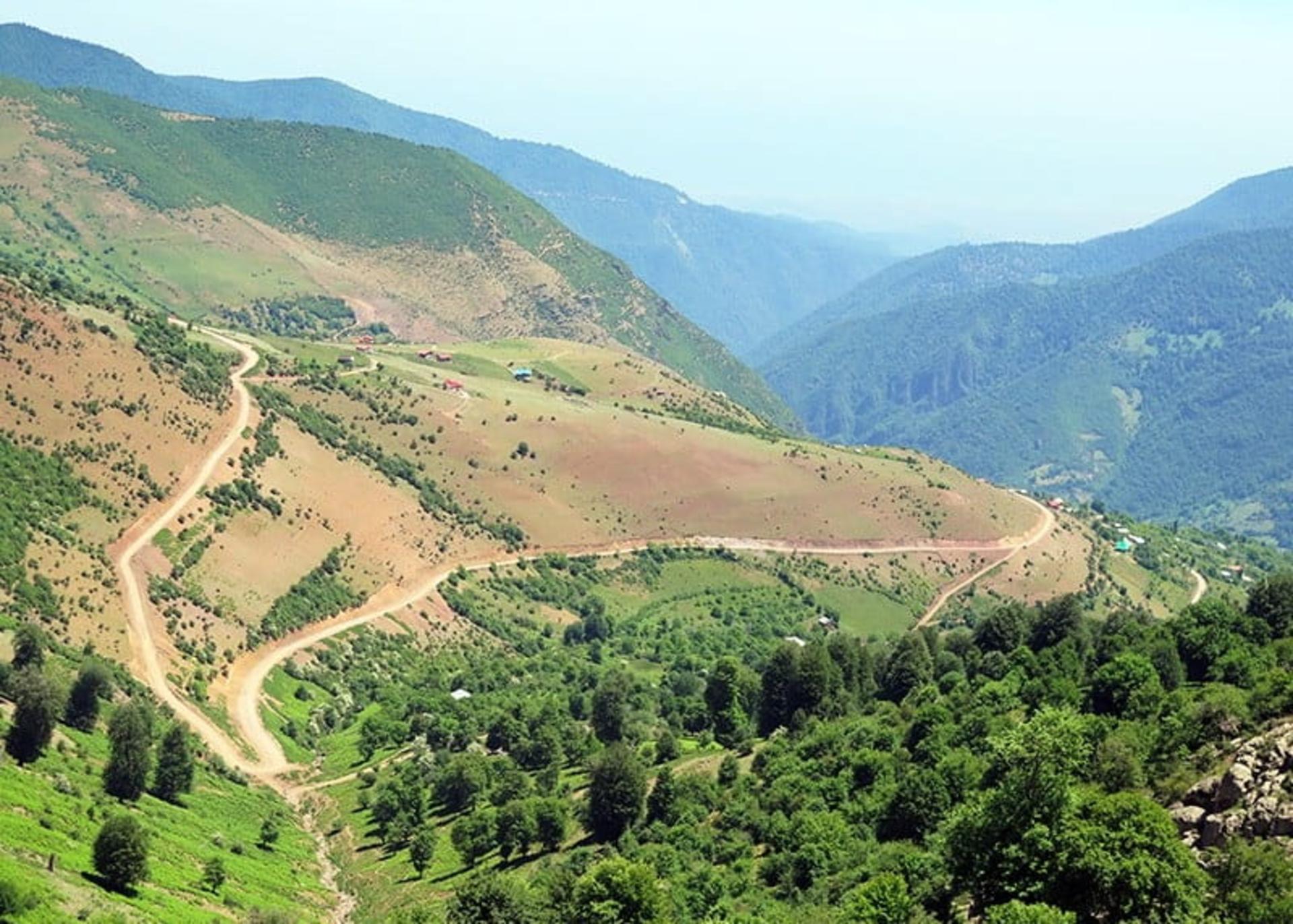 مسیر آغوزکی به گلین