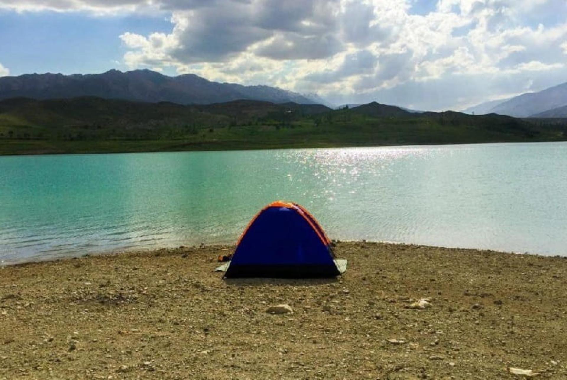 چادر زدن در روستای سله بن