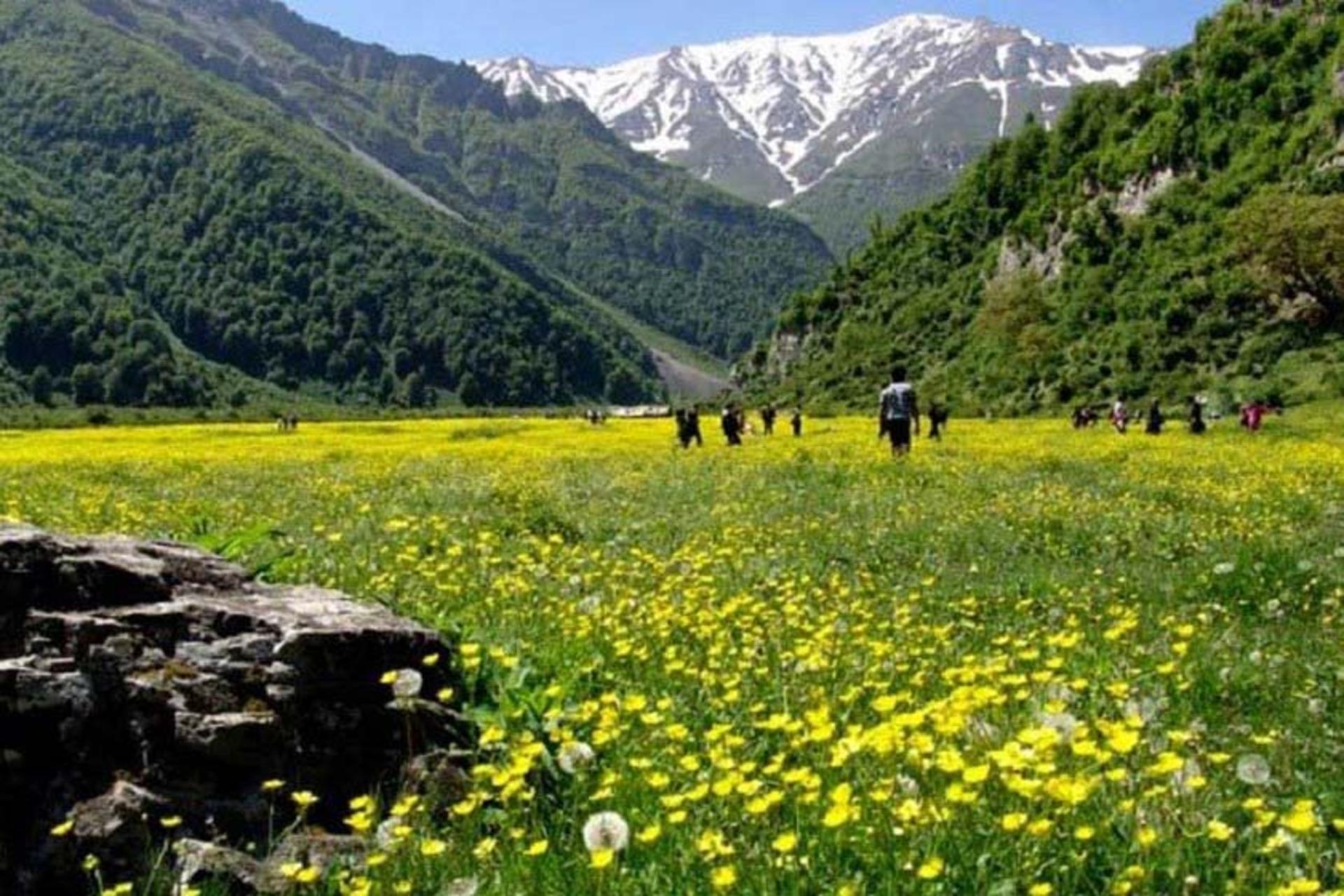 طبیعت‌گردی در دشت دریاسر