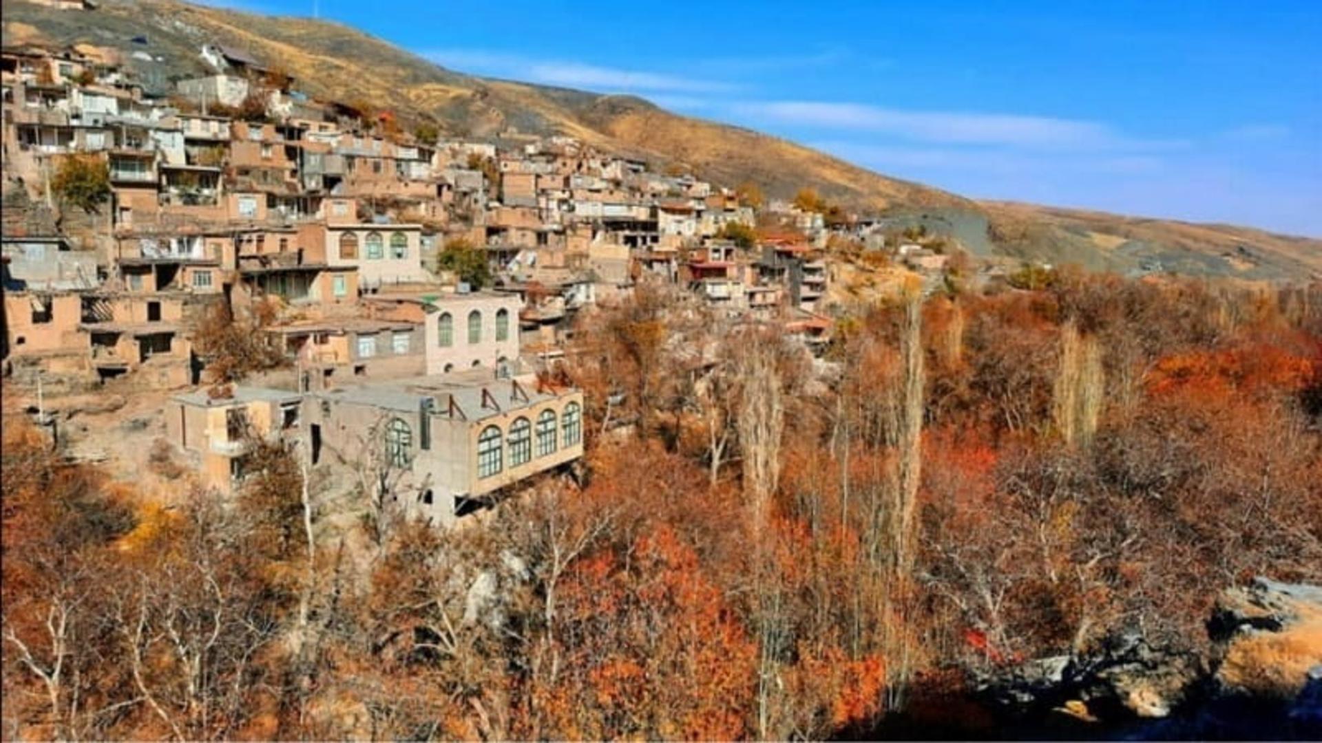 طبیعت پاییزی روستای تجر