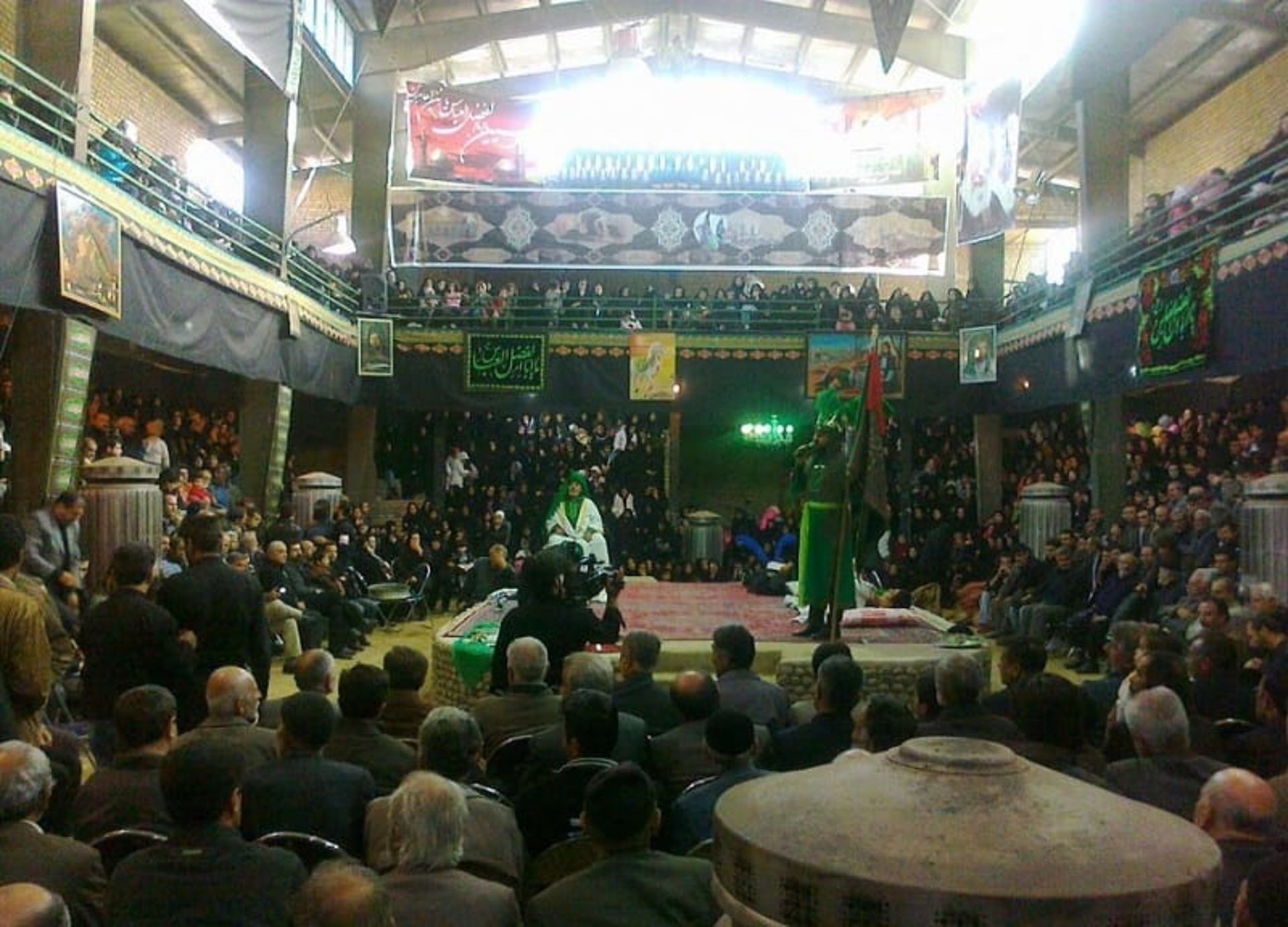 مراسم تعزیه در برغان