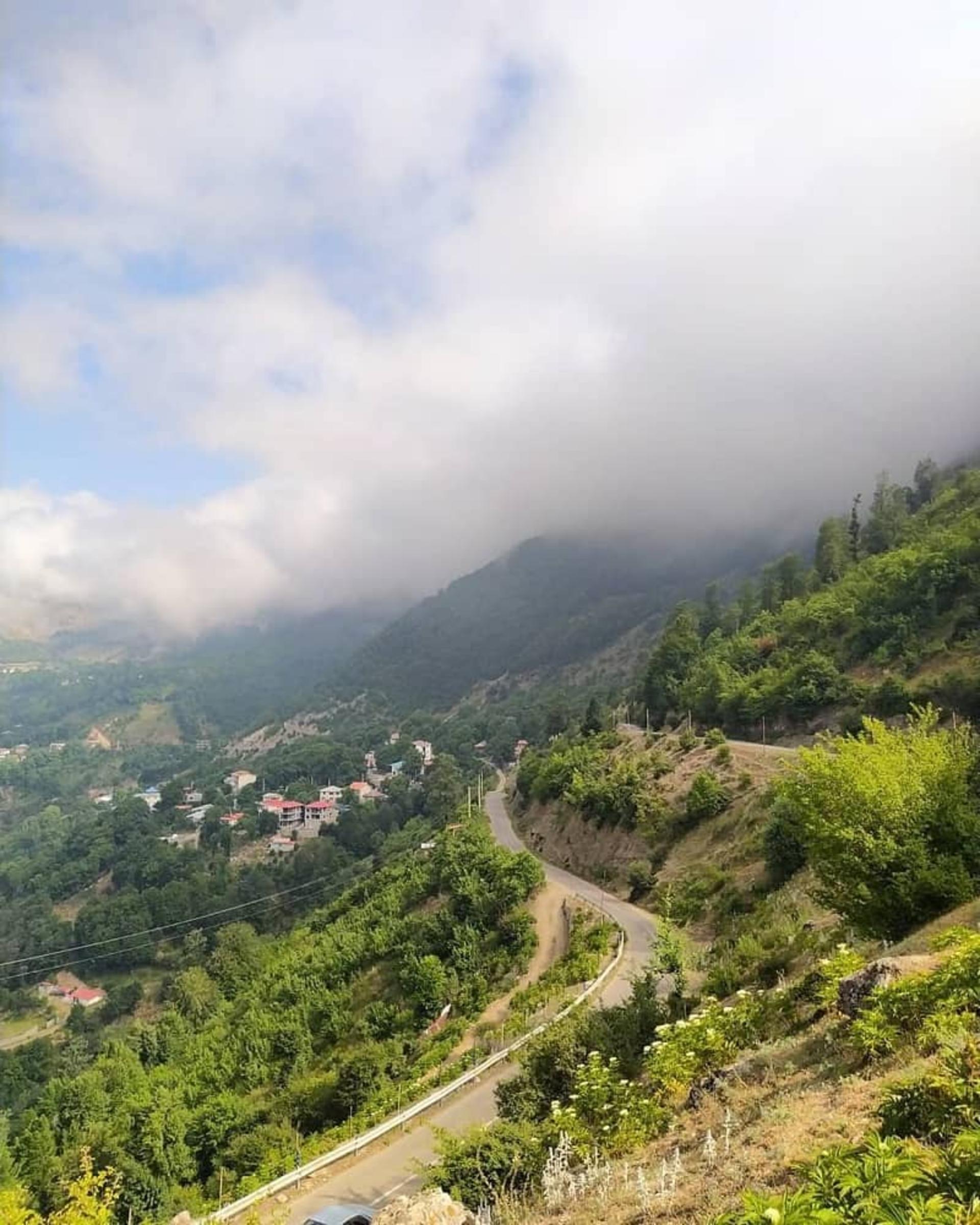 نمایی از روستای میشاورک