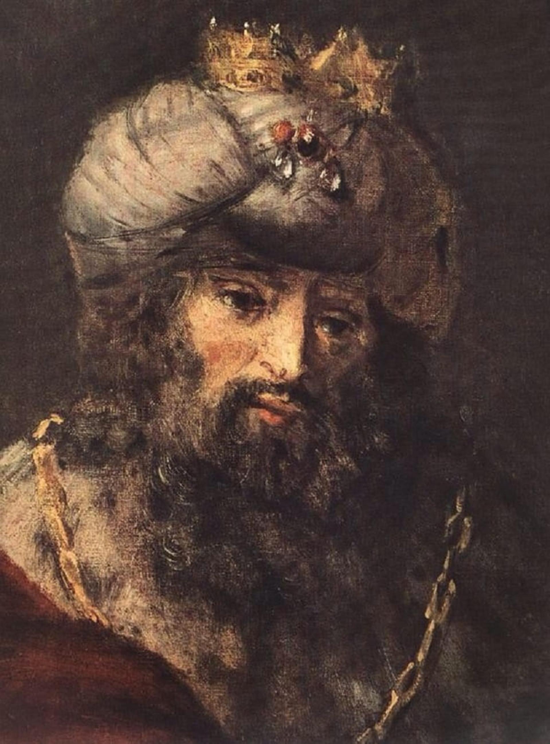 هامان از سرنوشت خود آگاه می‌شود رامبراند