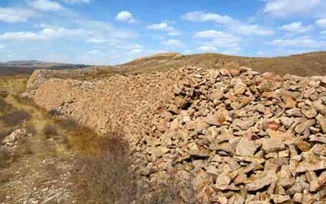 بخشی سنگی از دیوار چین
