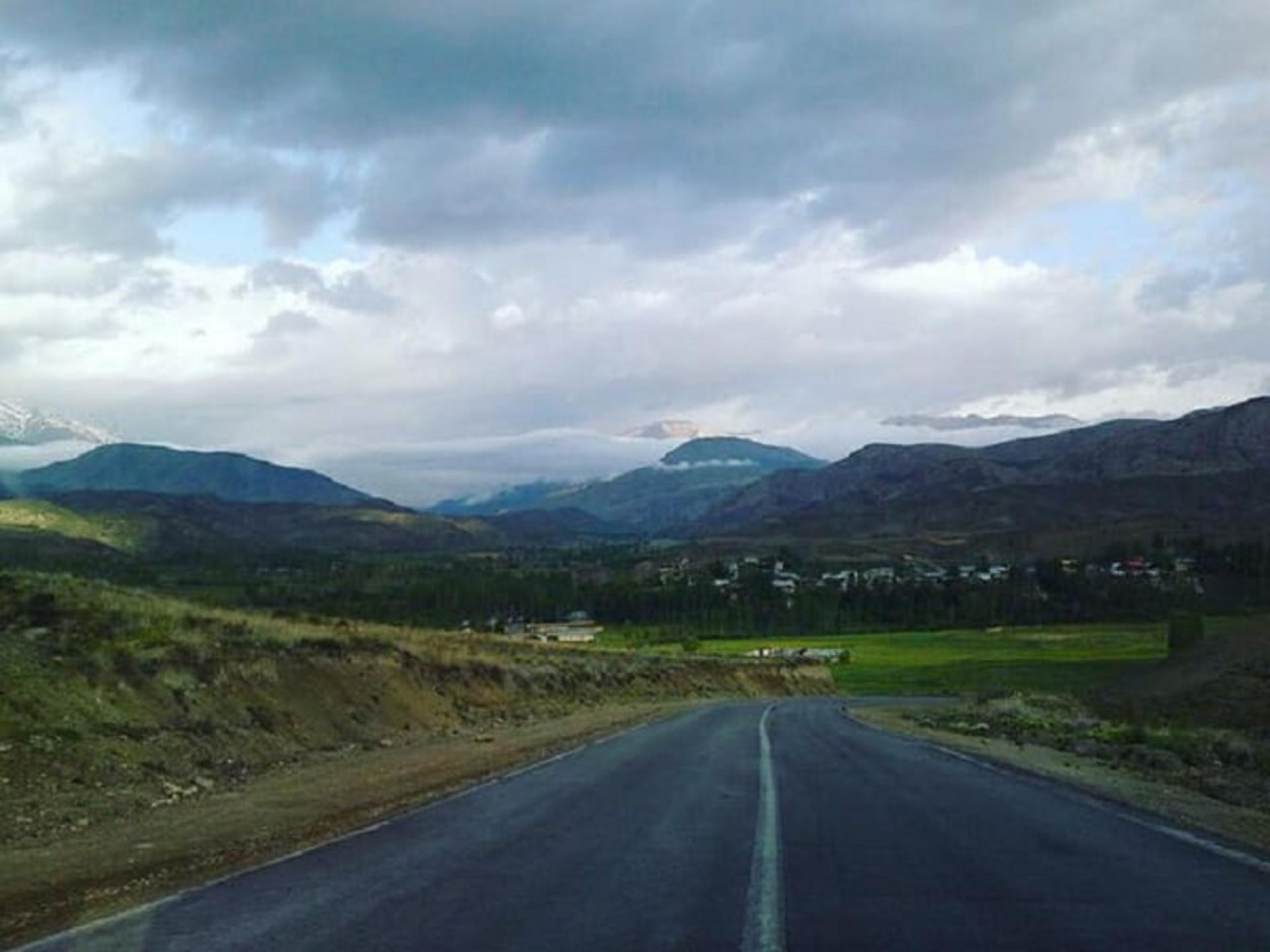 جاده روستای سله بن