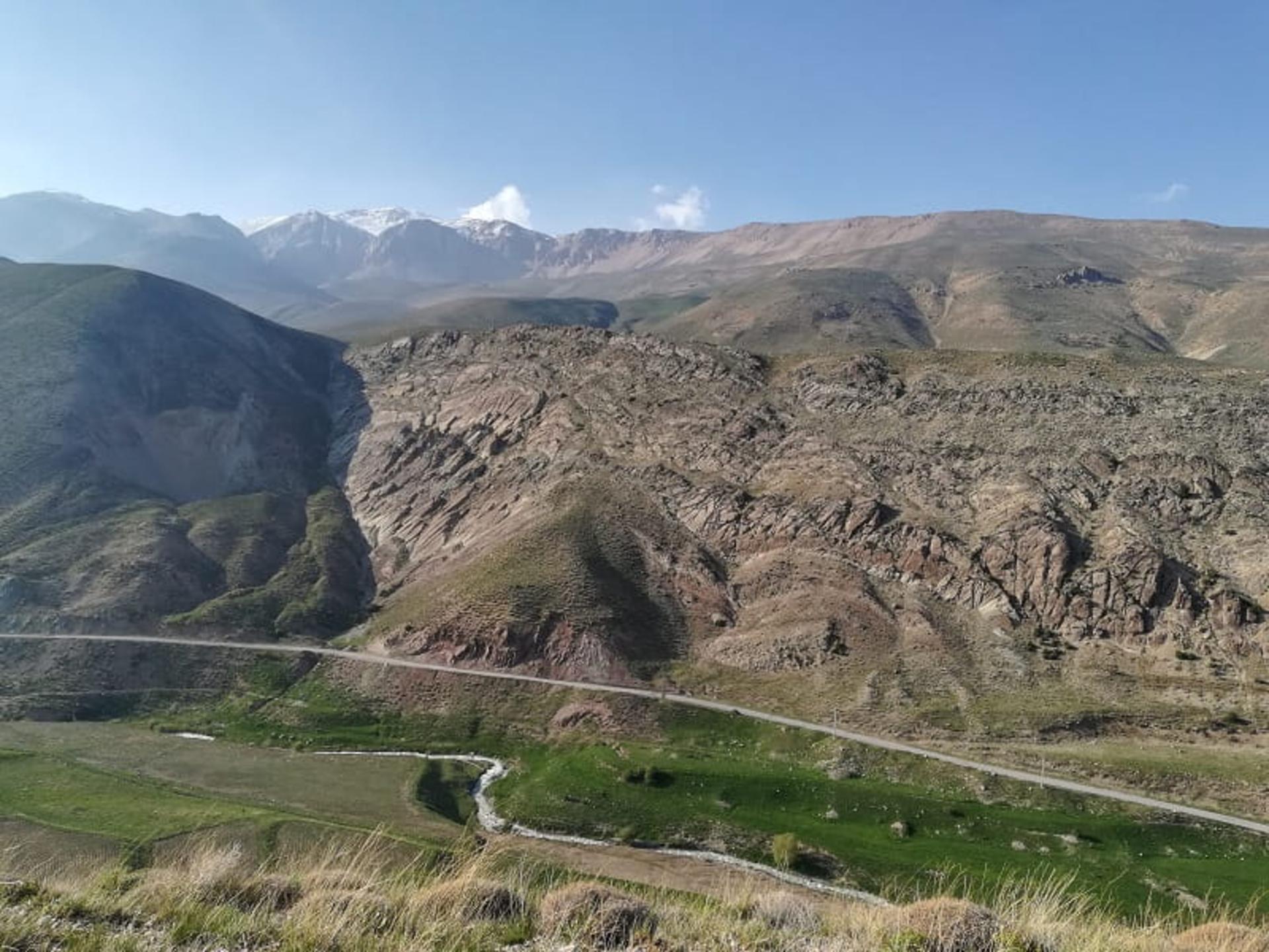کوهنوردی در روستای نجفدر