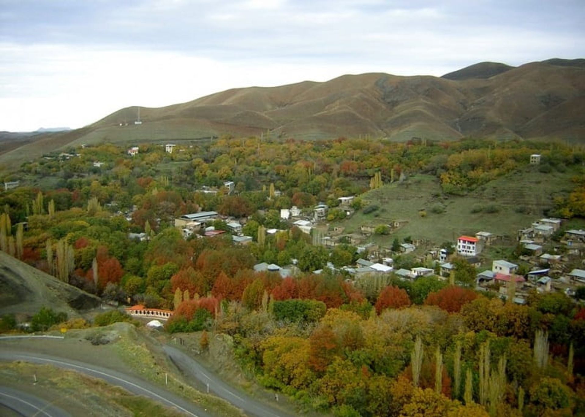 معماری روستای برغان