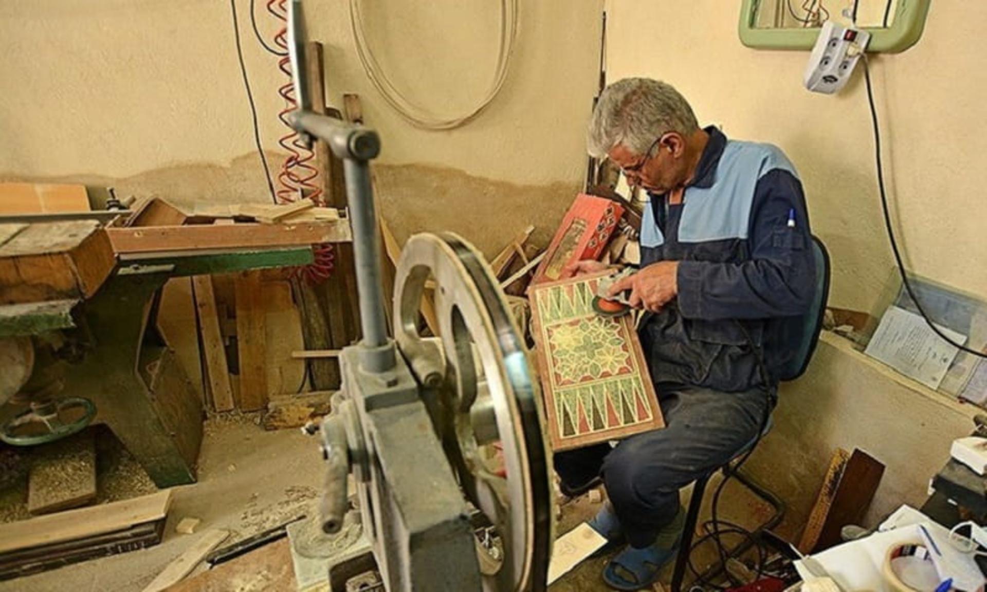 کارگاه خاتم کاری در اصفهان