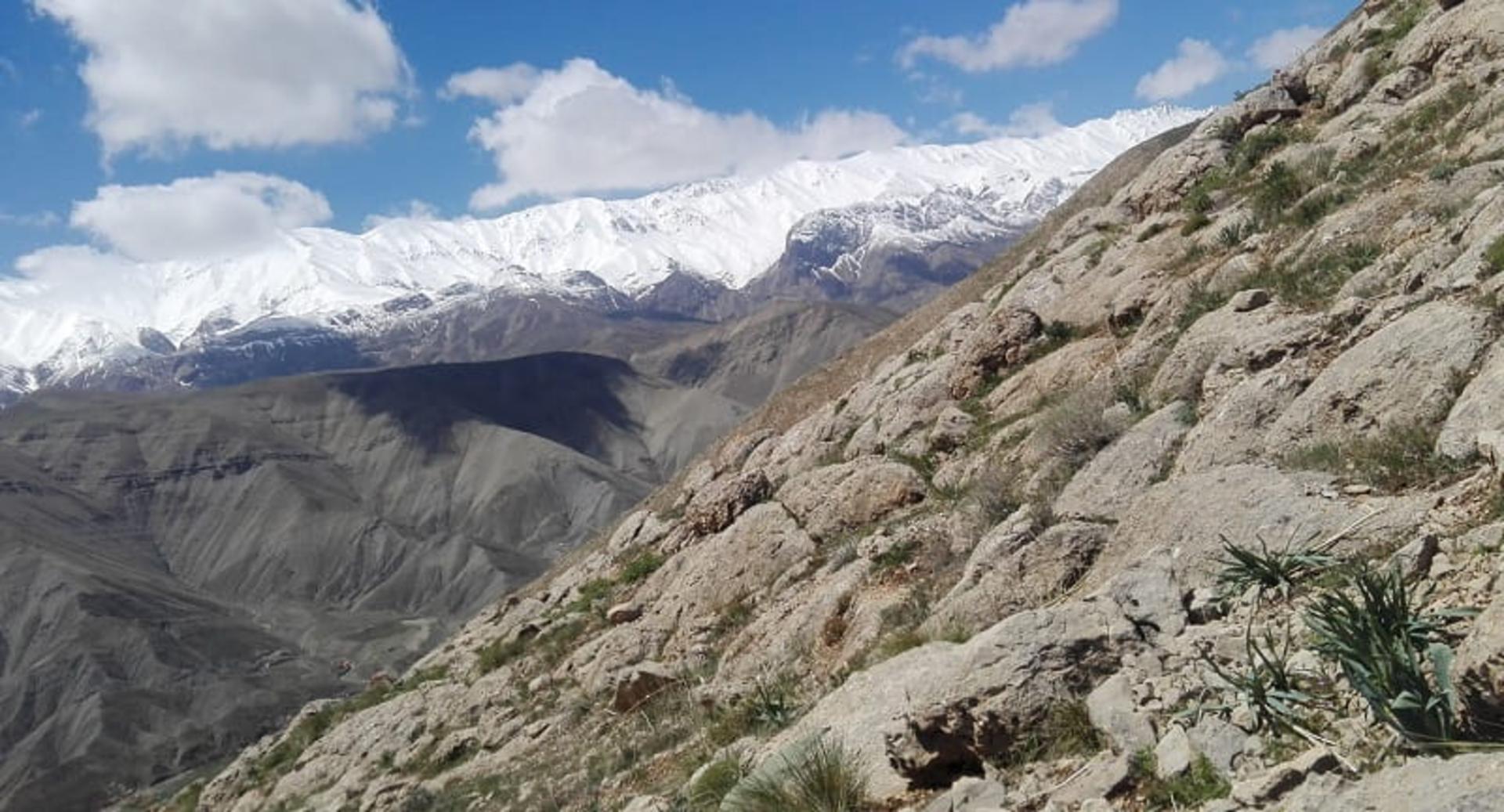 کوهنوردی در روستای اندریه