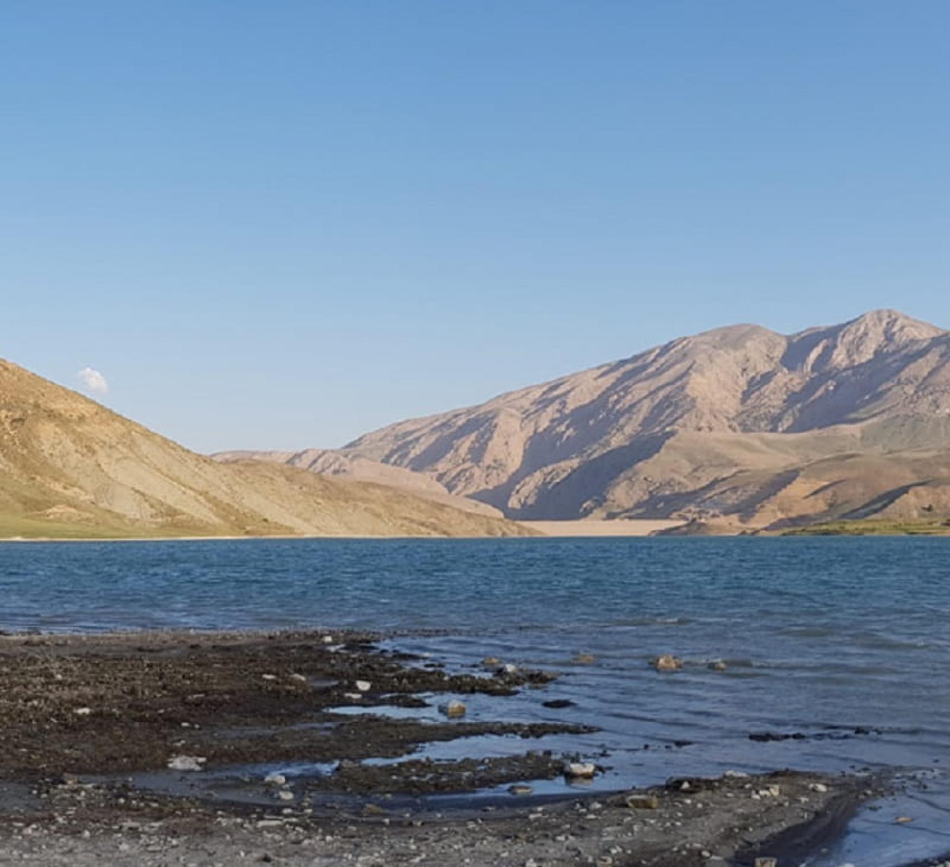 اسمان آبی در روستای سله بن