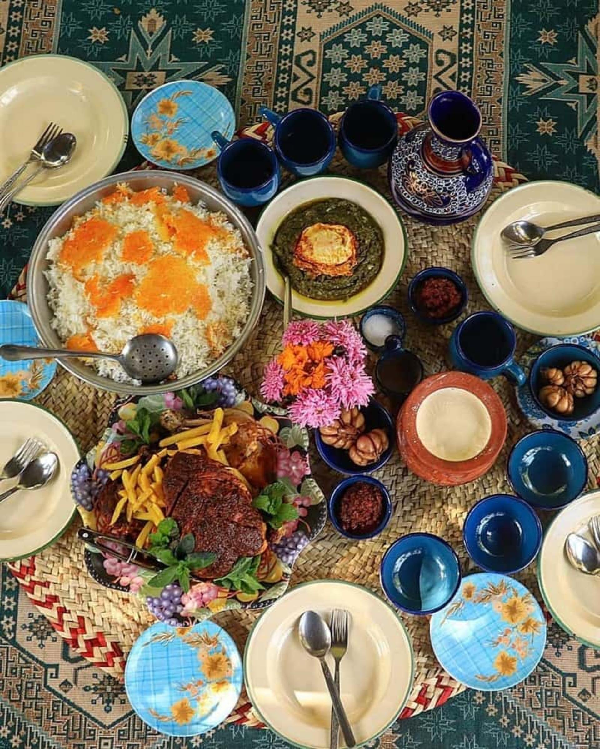 غذای محلی اقامتگاه