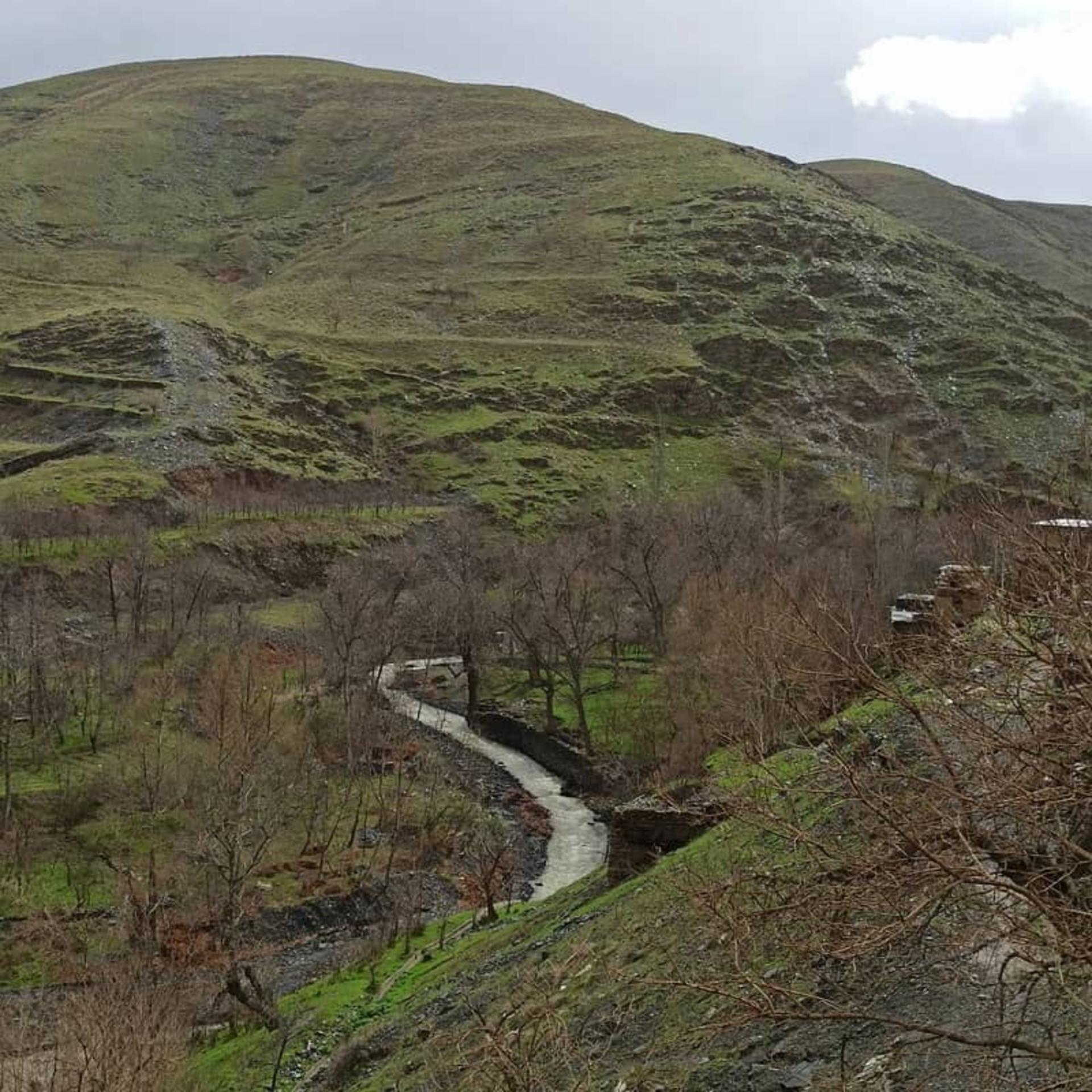 روستای سربرج از دوردست