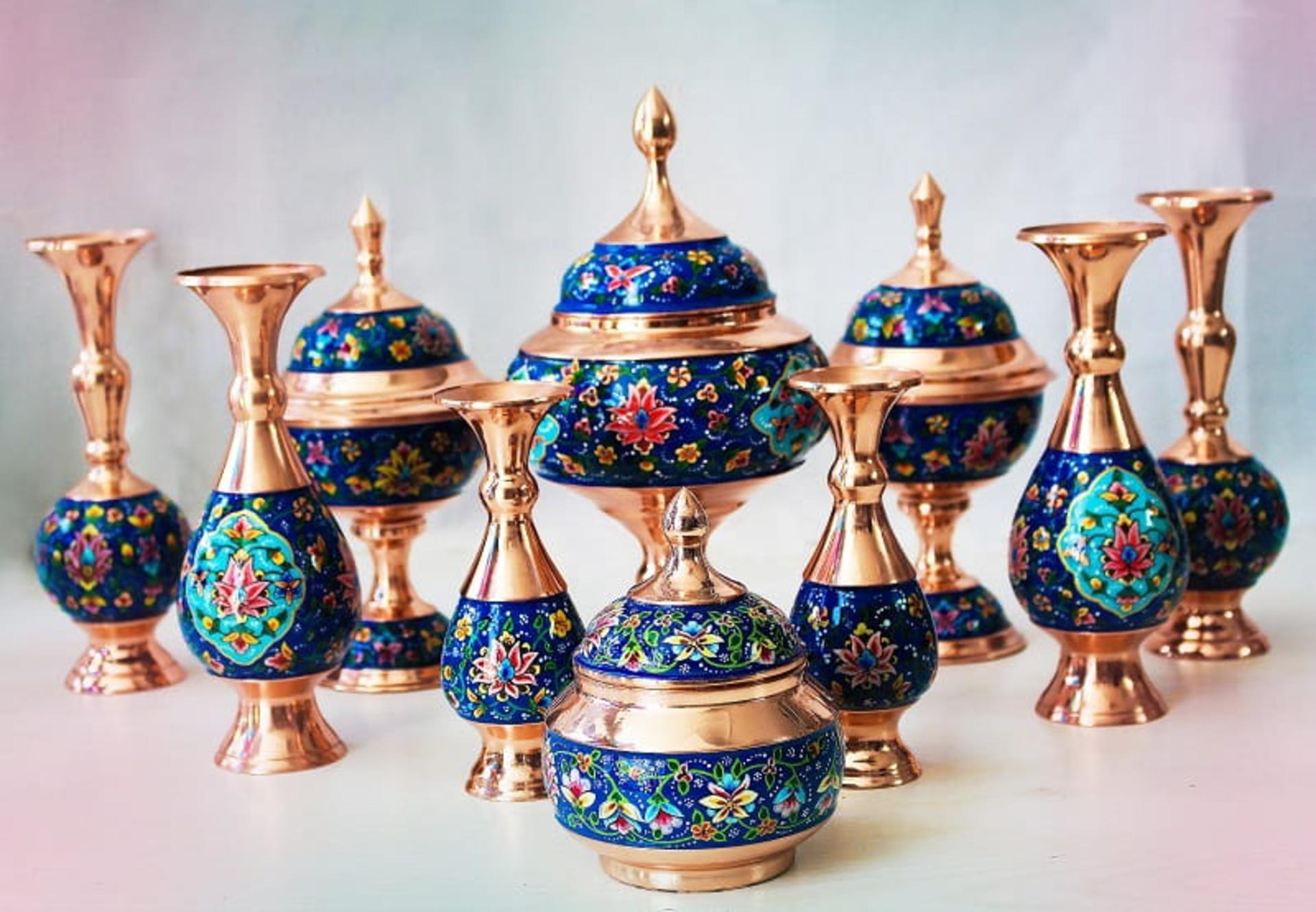 میناکاری روی مس