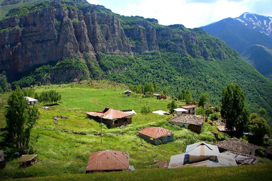 خانه‌های روستای هریجان