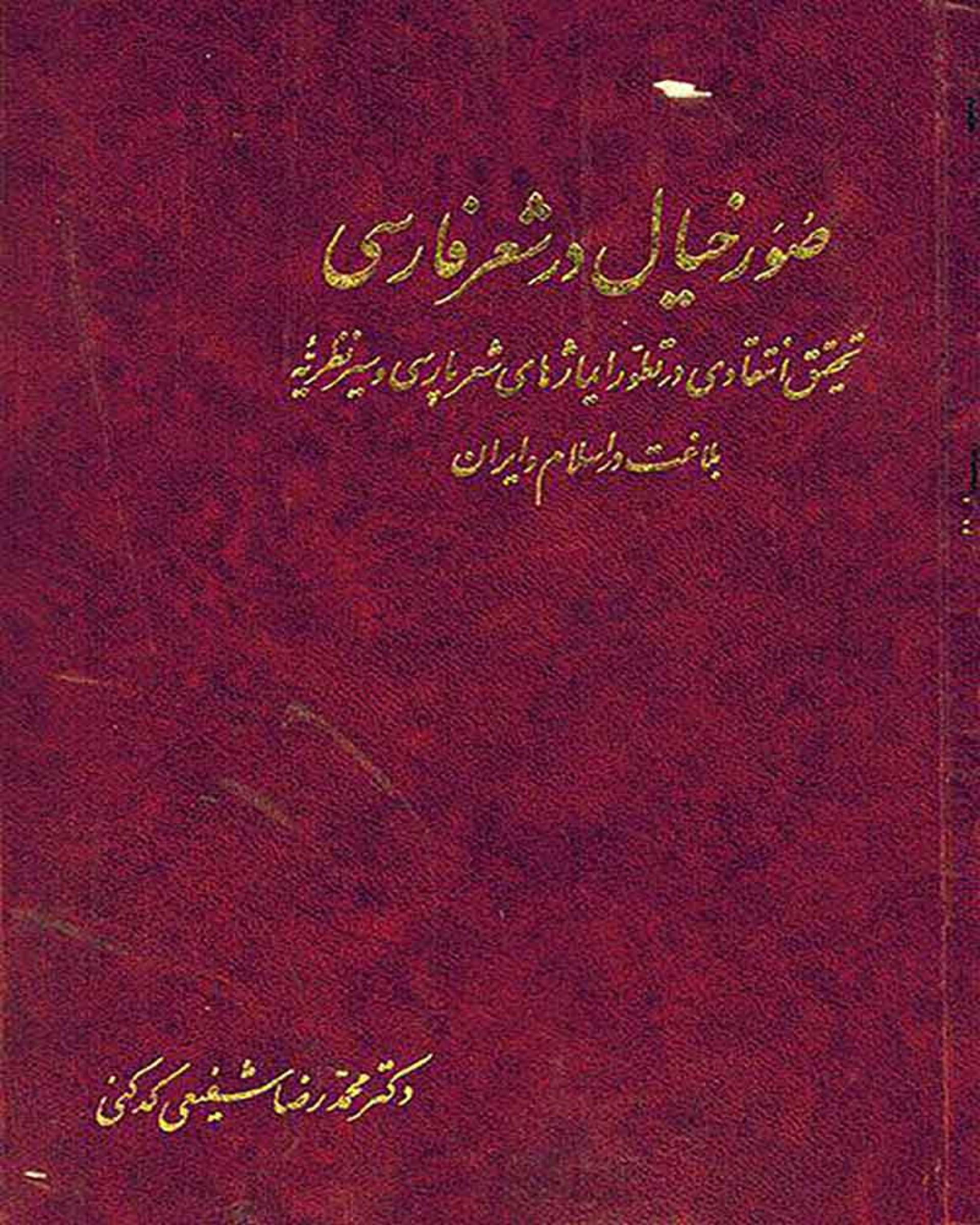 کتاب صور خیال در شعر فارسی