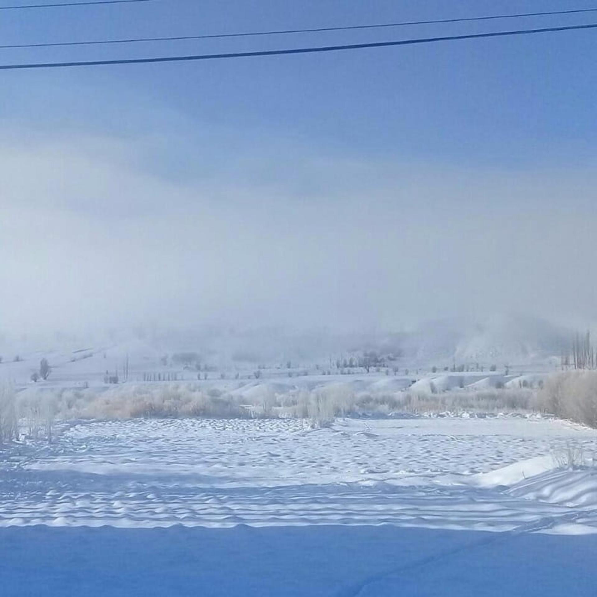 زمستان در روستای سله بن فیروزکوه