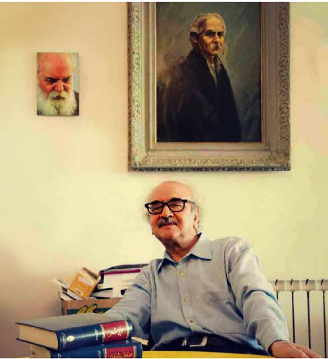 اتاق دکتر شفیعی کدکنی