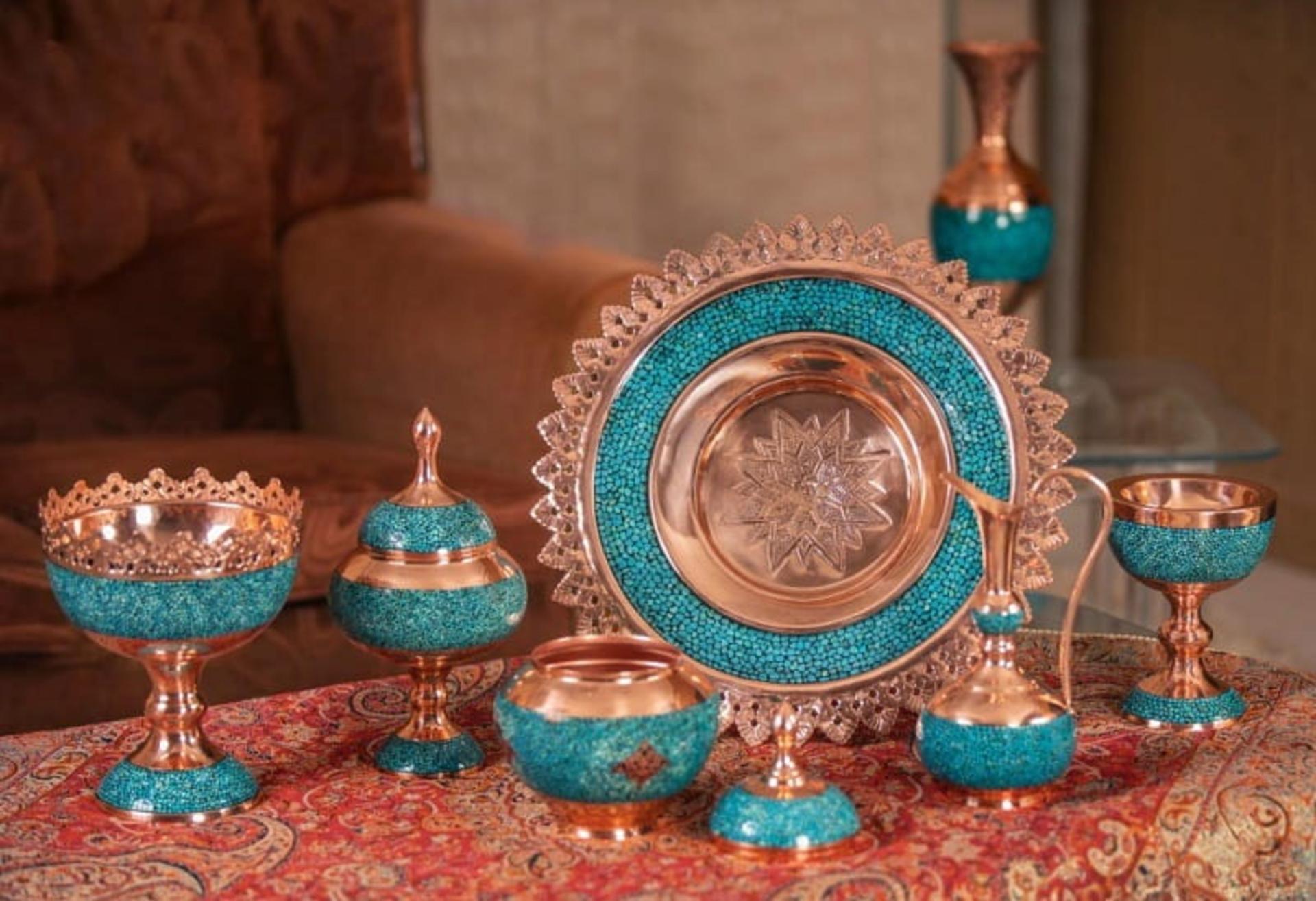هنر فیروزه کوبی