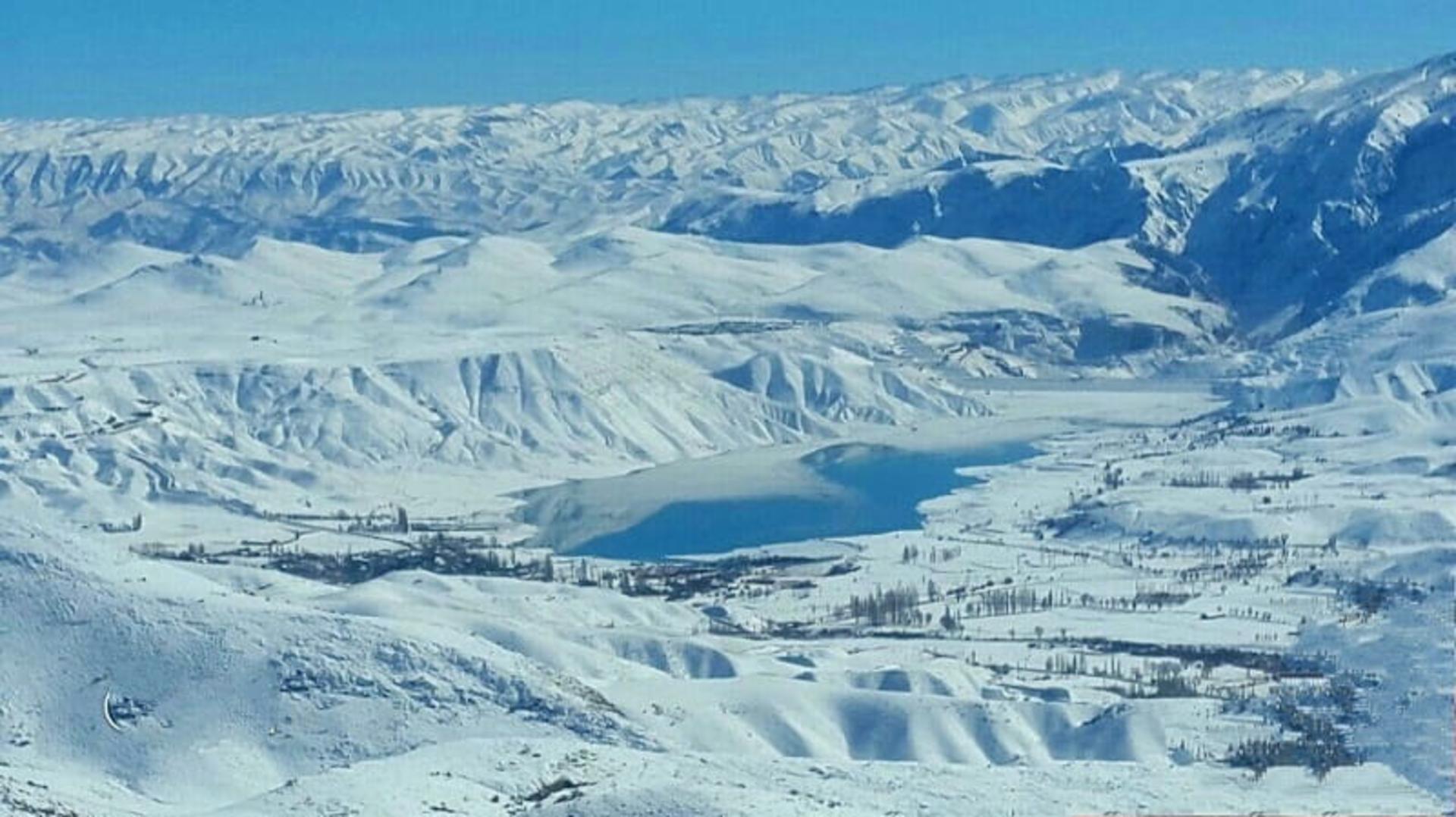 برف در روستای سله بن