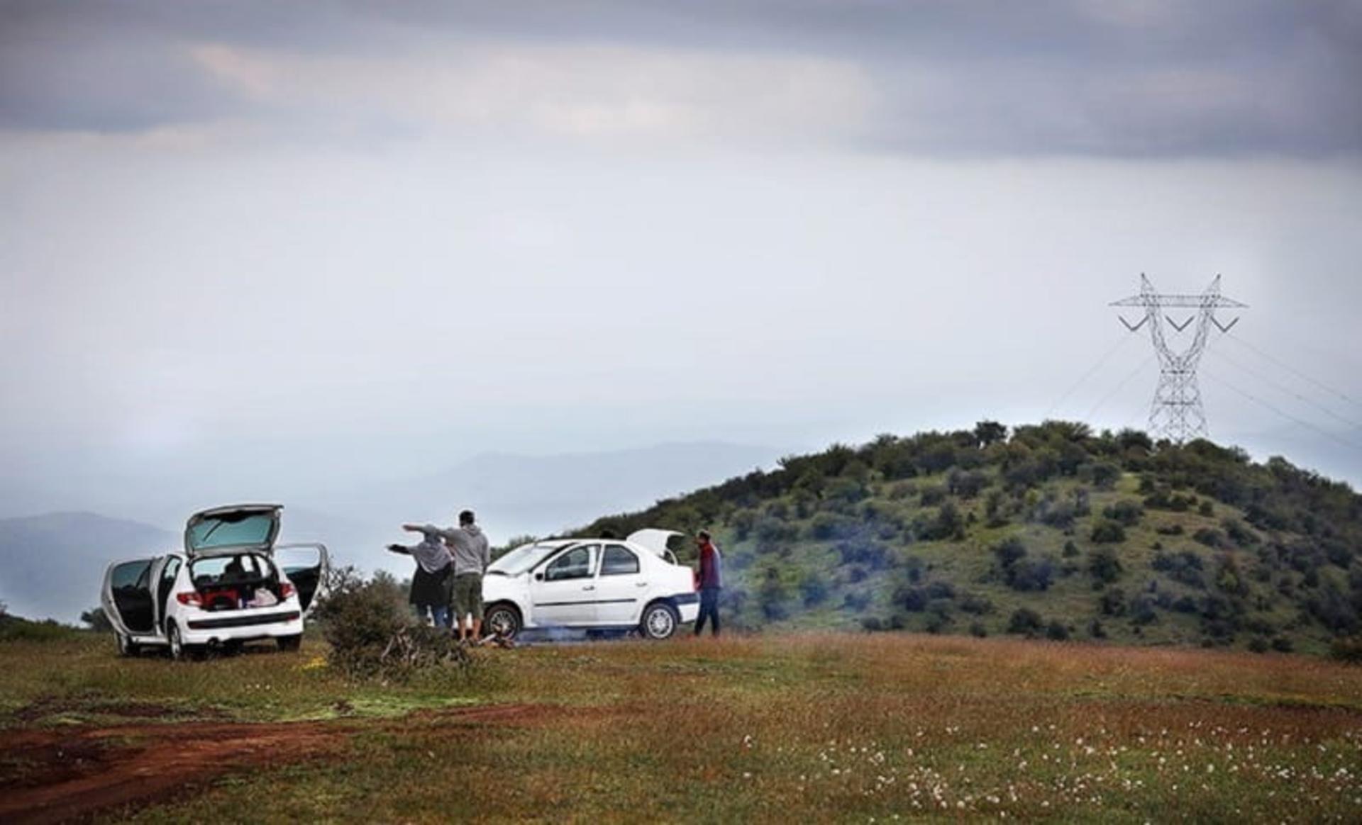 جاده روستای لرزنه