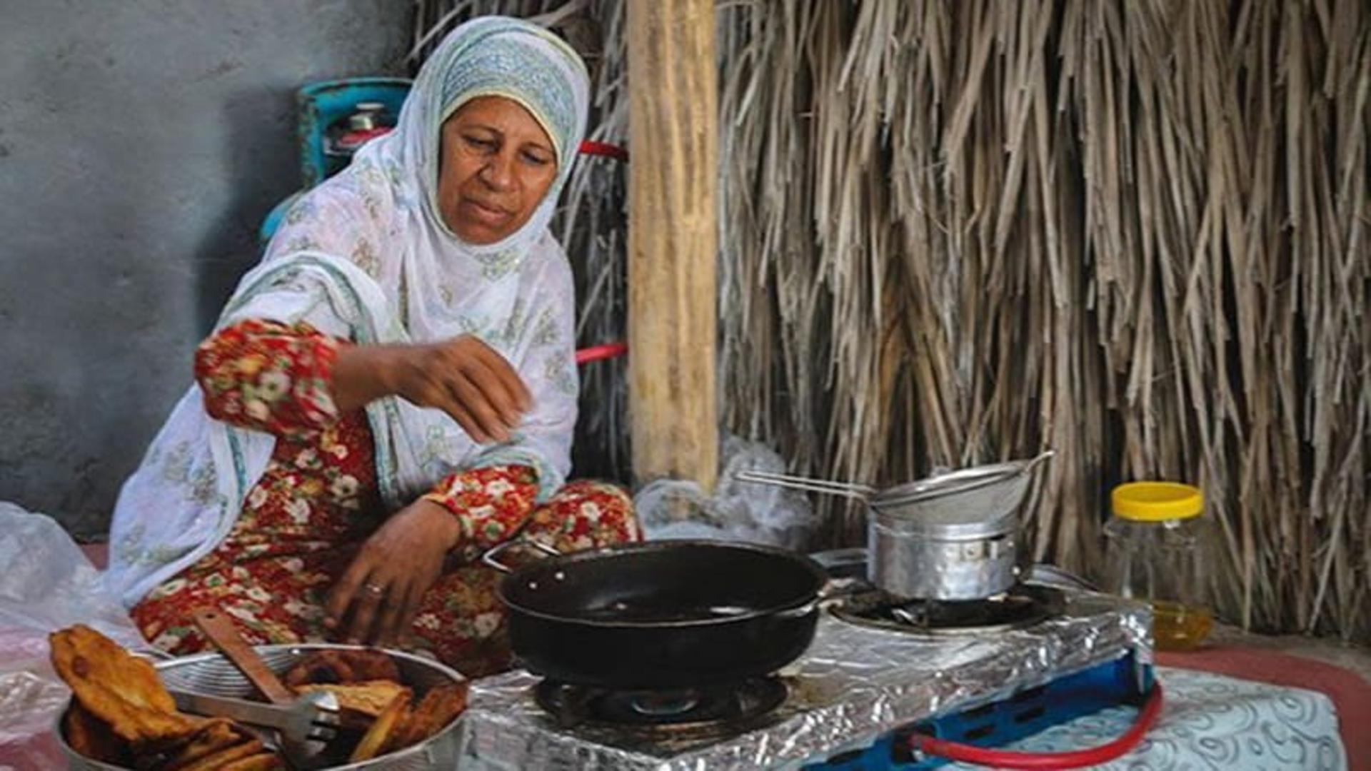 غذای محلی جزیره هنگام