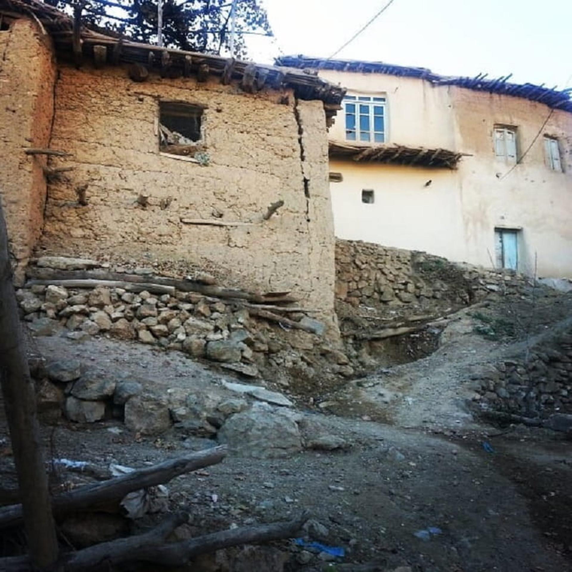 کوچه‌های روستای پلکانی پریان