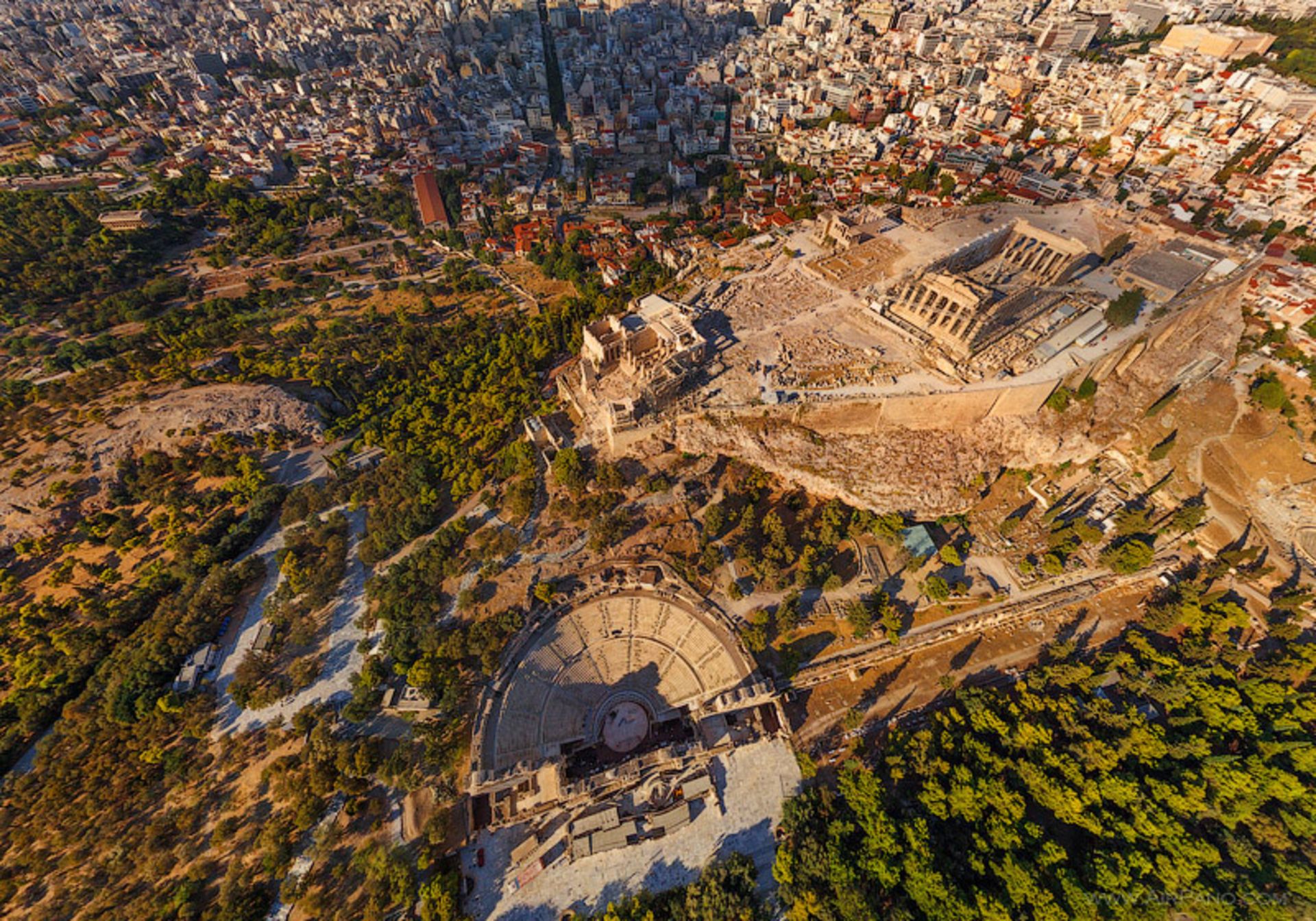 تصاویر آکروپولیس و معبد پارتنون