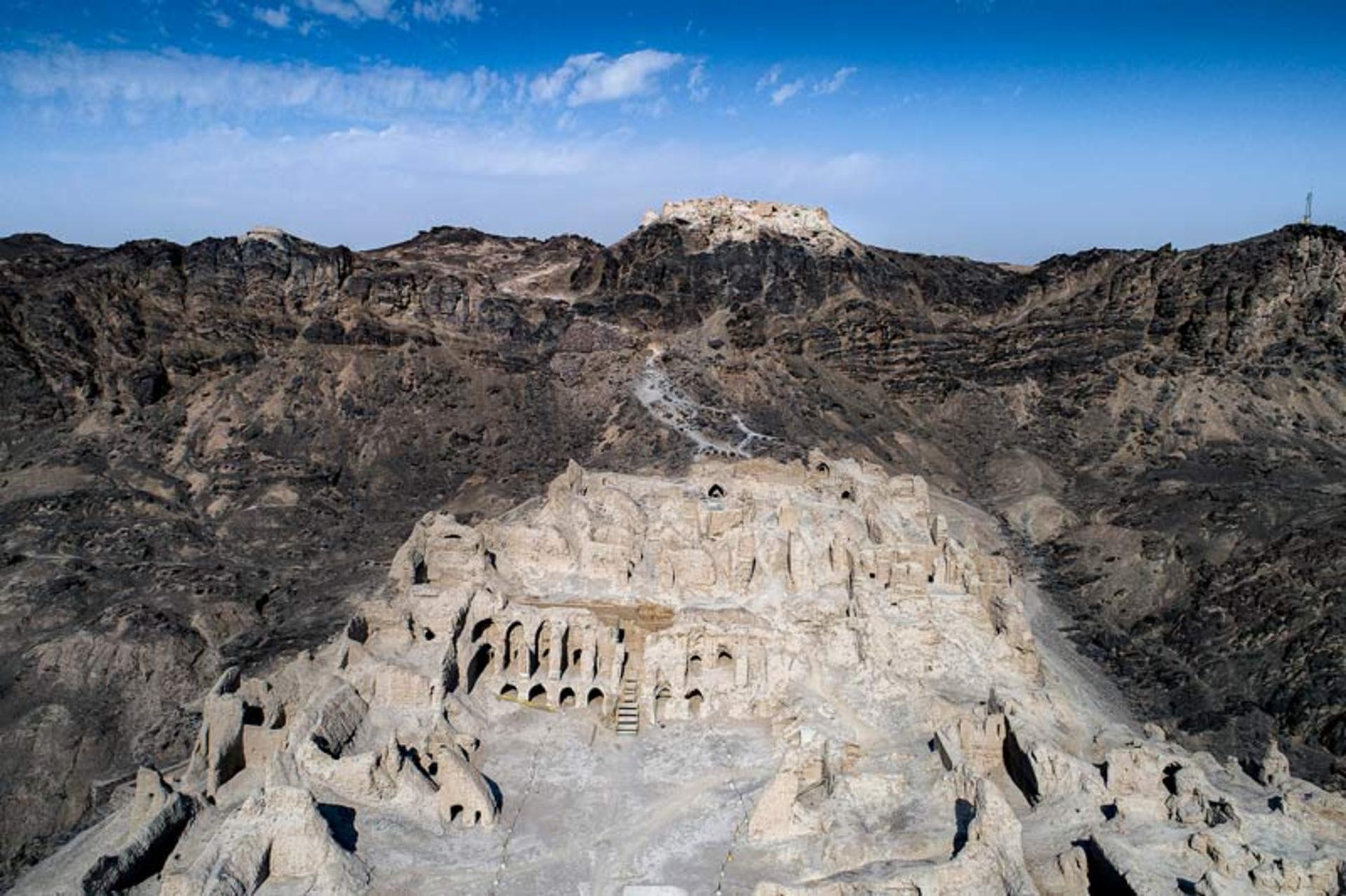 کوه خواجه از نمای بالا
