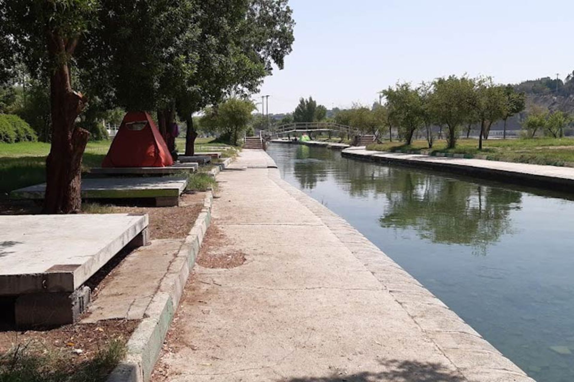 کمپ در پارک ساحلی رعنا