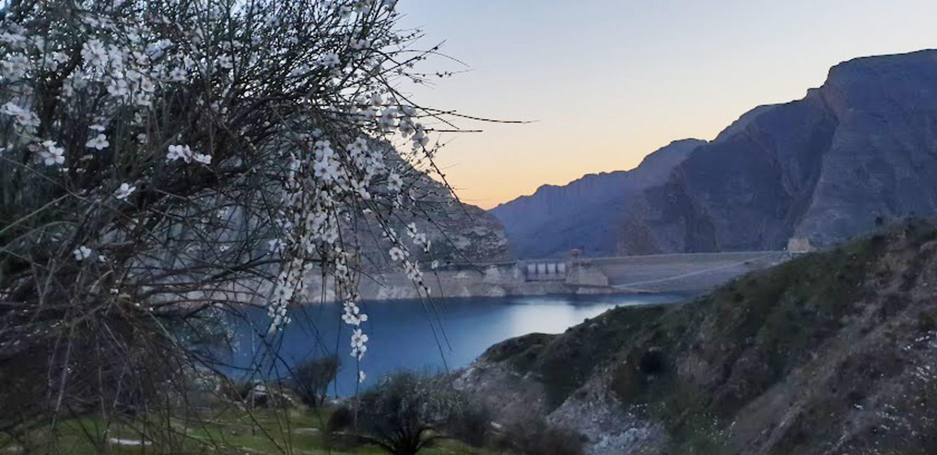 بهار در دریاچه سد مارون