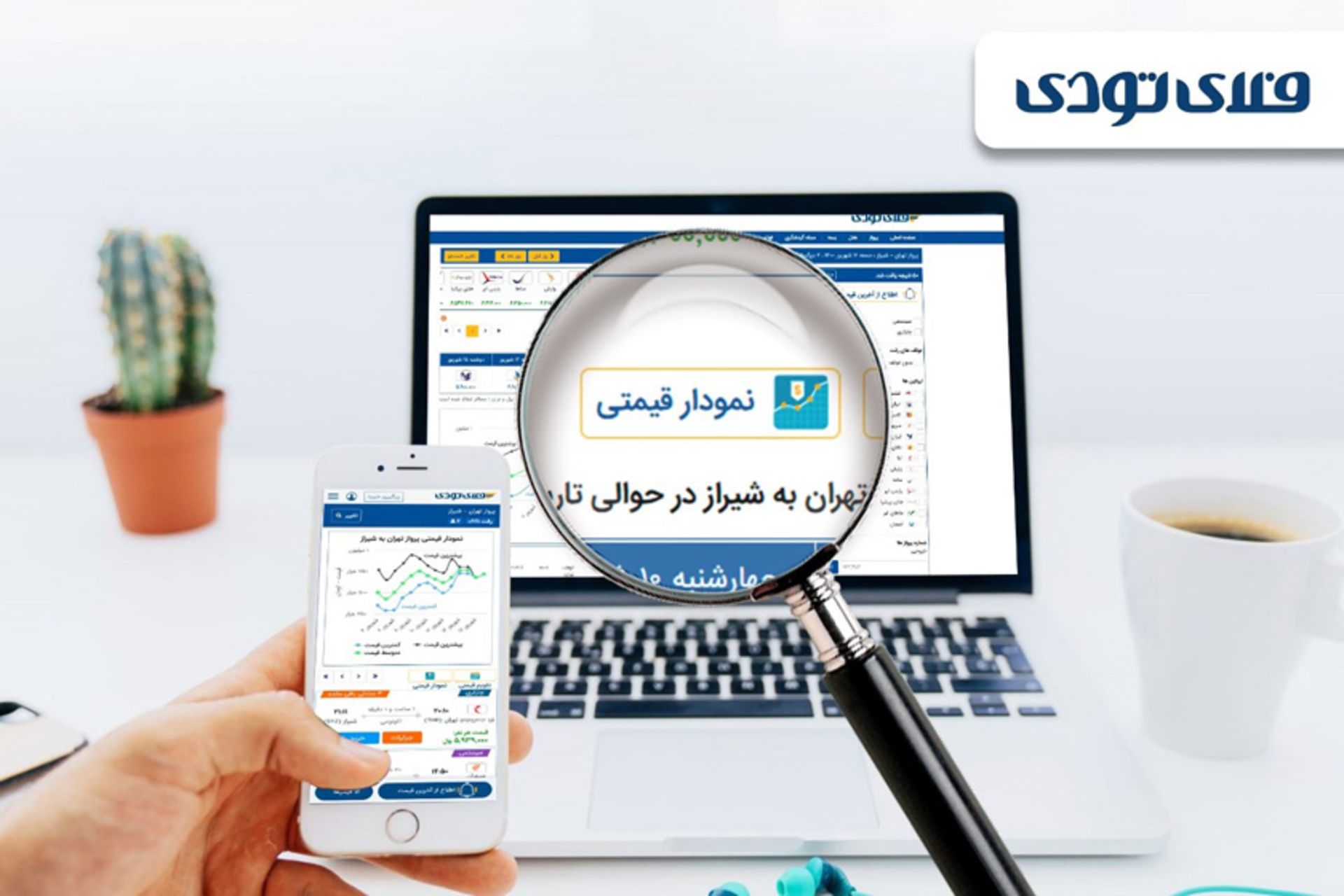 نمودار قیمتی فلای تودی