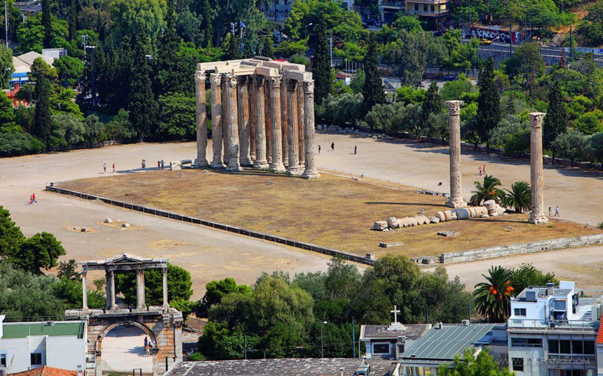 تصاویر آکروپولیس و معبد پارتنون