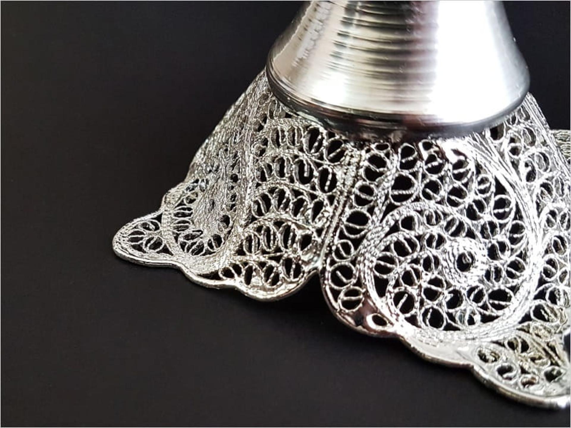 پایه گلدان ملیله کاری